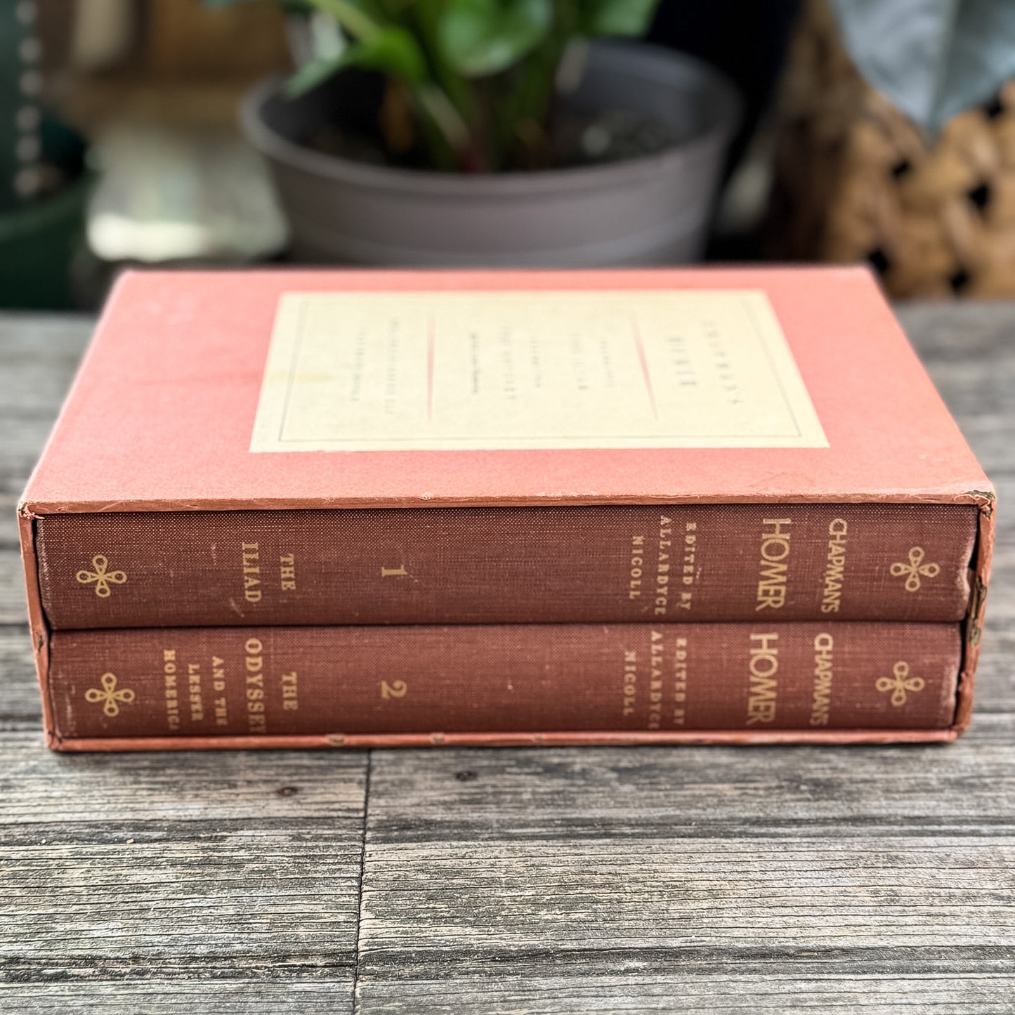 Chapman's Homer, Vols. 1 & 2: The Iliad / The Odyssey, Bollingen Series, 1956