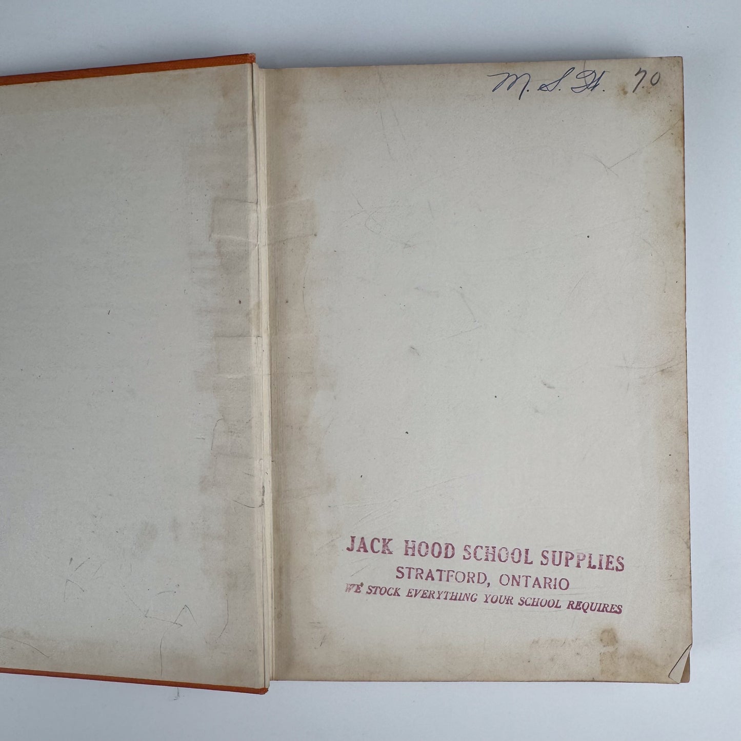 New Worlds For Old, Grade V, 1942 Ontario Social Studies School Book