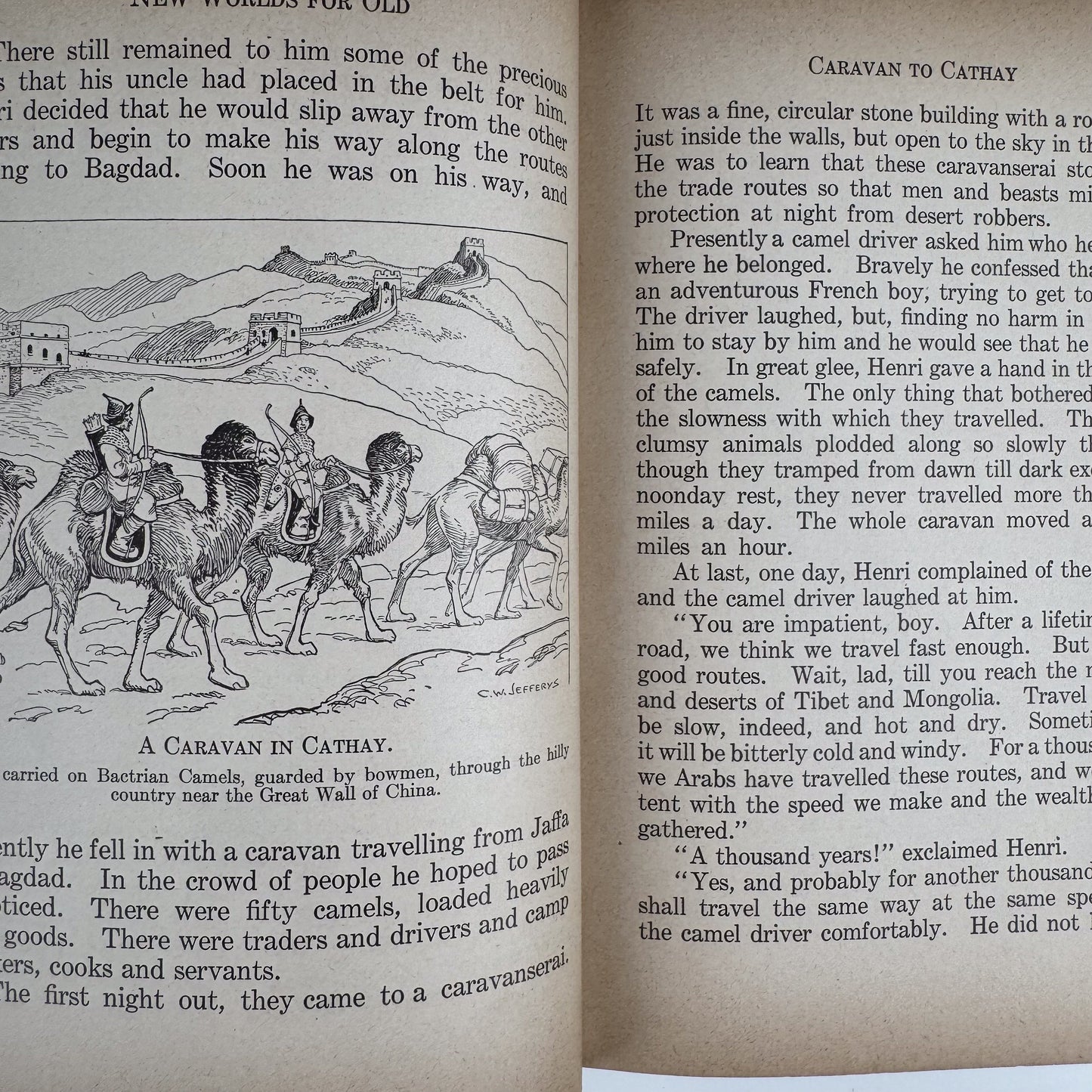 New Worlds For Old, Grade V, 1942 Ontario Social Studies School Book