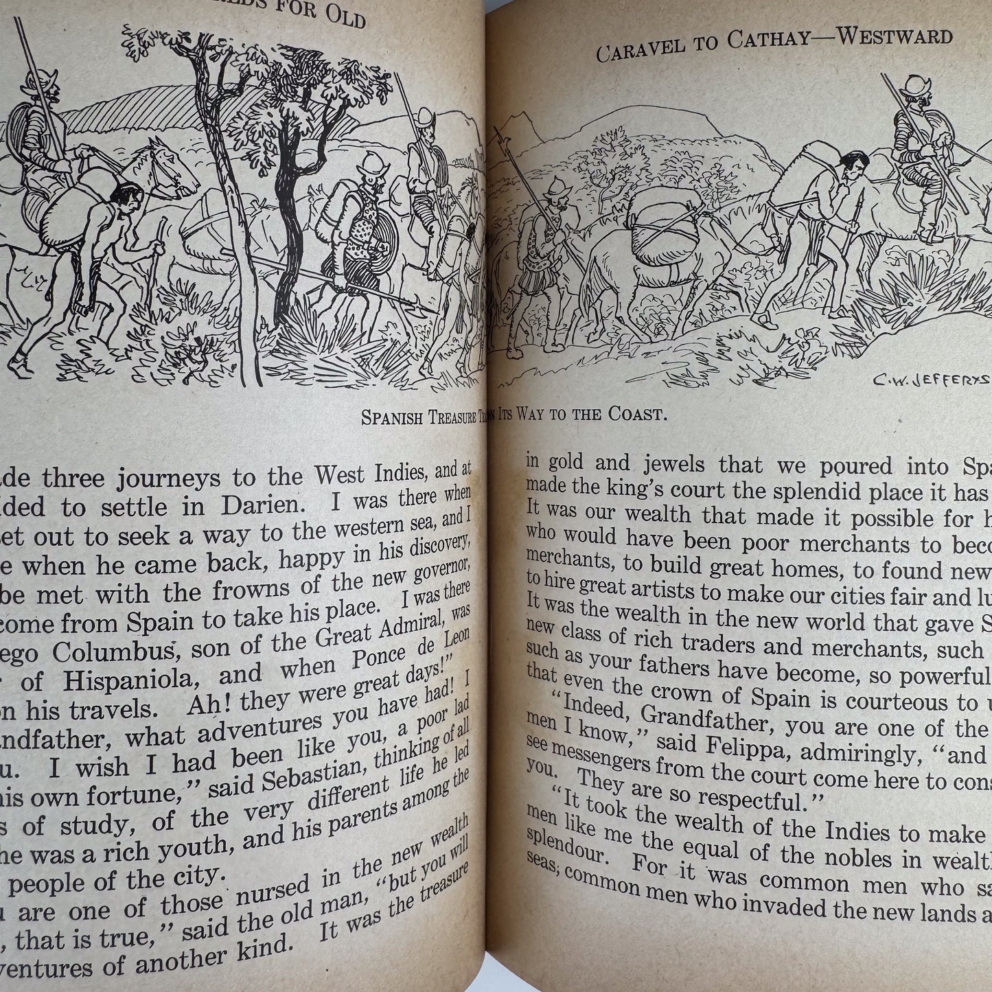 New Worlds For Old, Grade V, 1942 Ontario Social Studies School Book