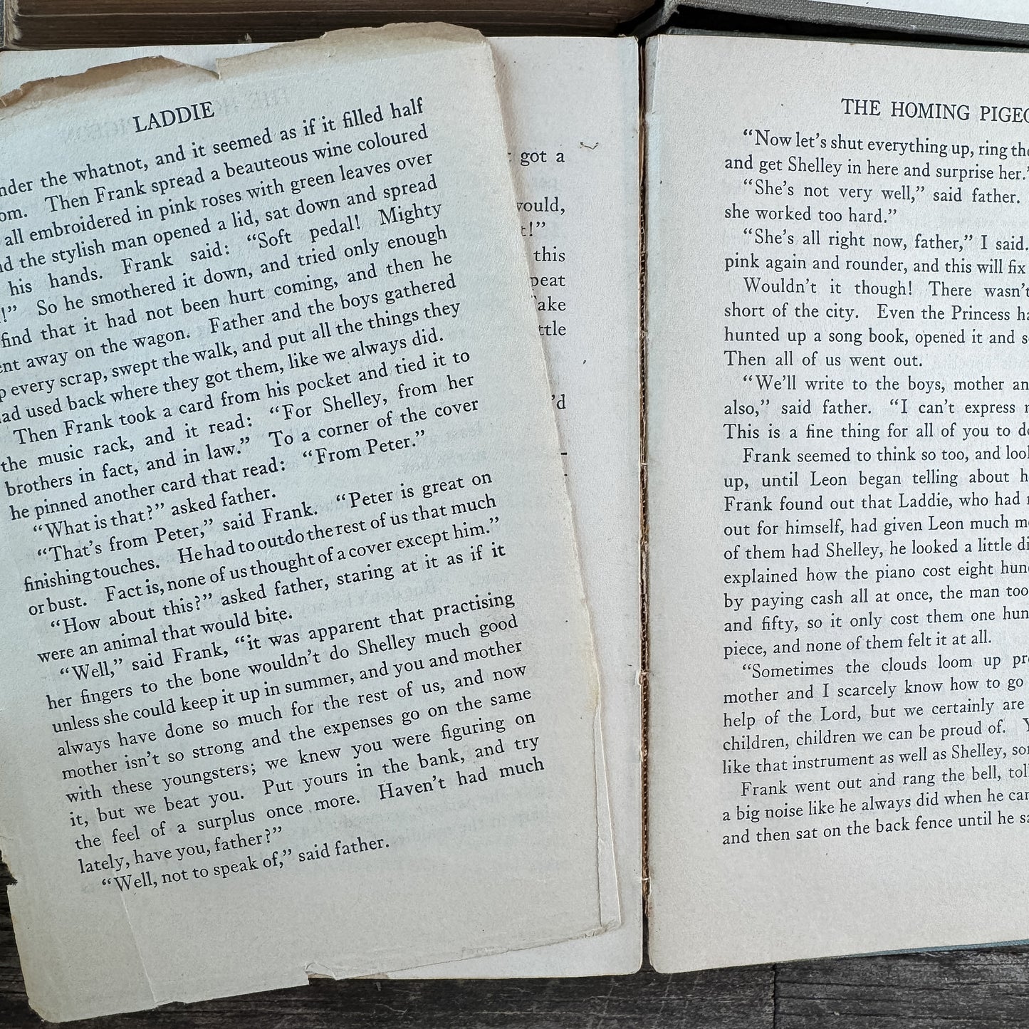 Her Father's Daughter and Laddie: A True Blue Story, Gene Stratton-Porter, 1921 and 1913