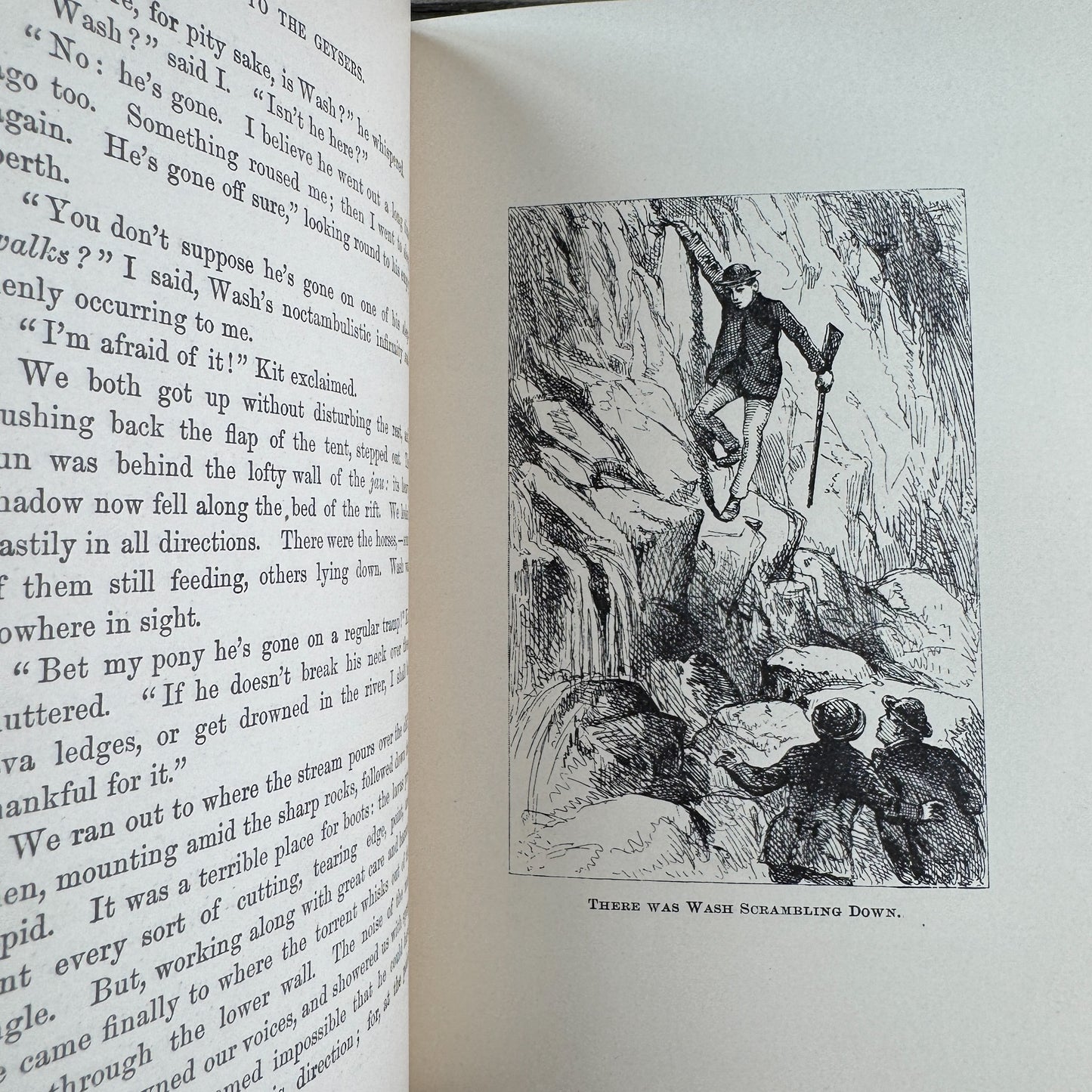 Off to the Geysers, C.A. Stephens, 1873 Young Adult Adventure