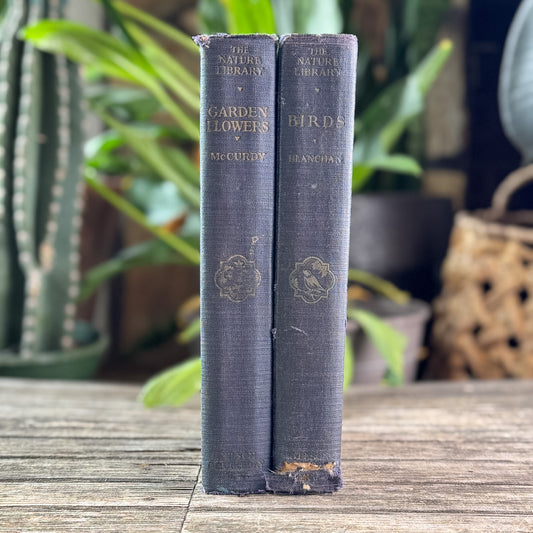 The Nature Library: Birds and The Nature Library: Garden Flowers, 1926