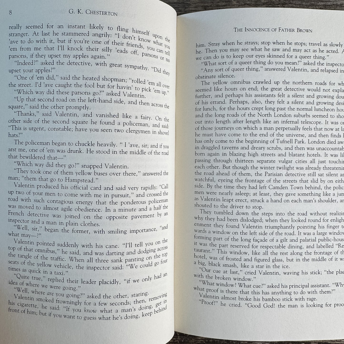 The Innocence of Father Brown, G.K. Chesterton, 1985, Collection of Mystery Classics