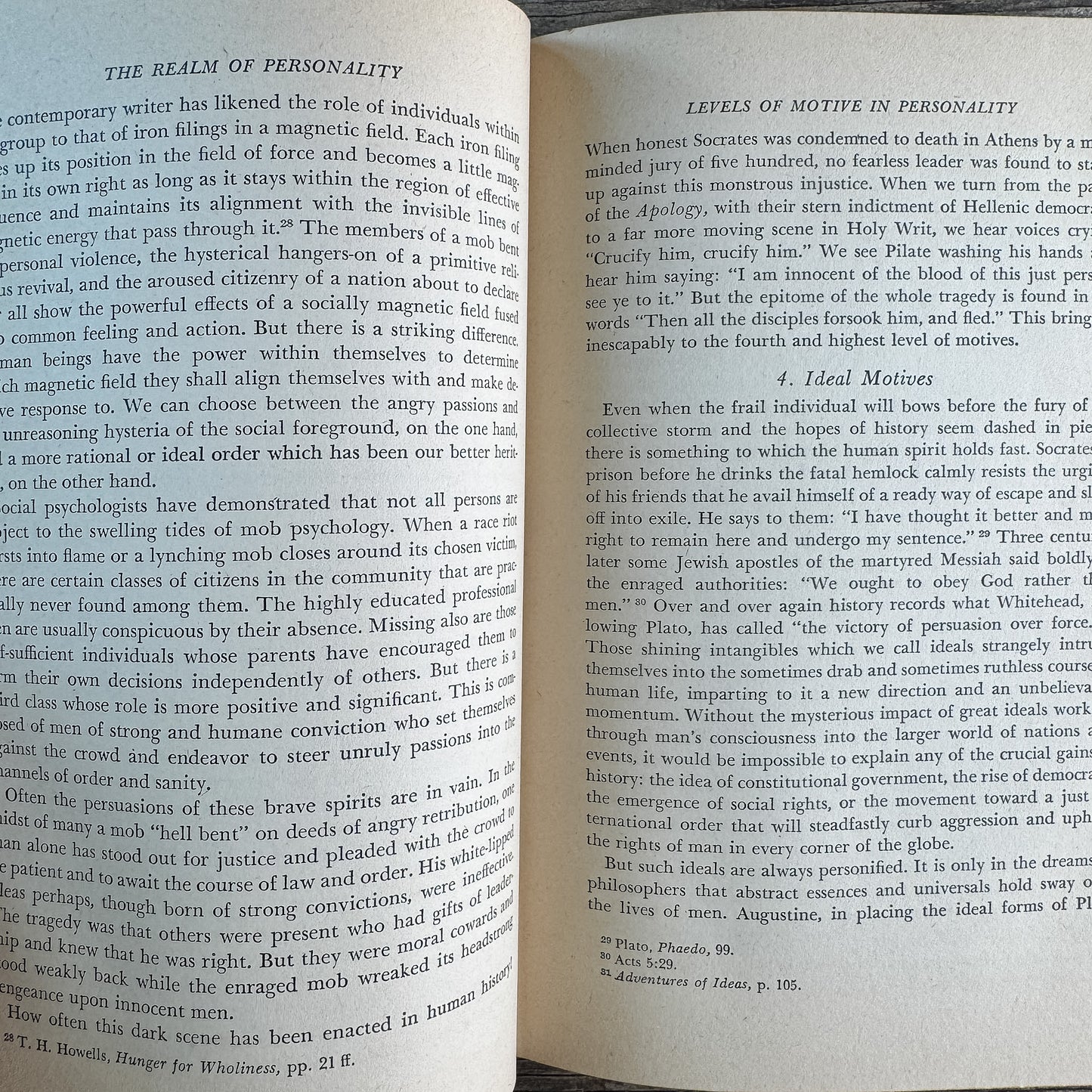The Realm of Personality, Denison Maurice Allen, 1947