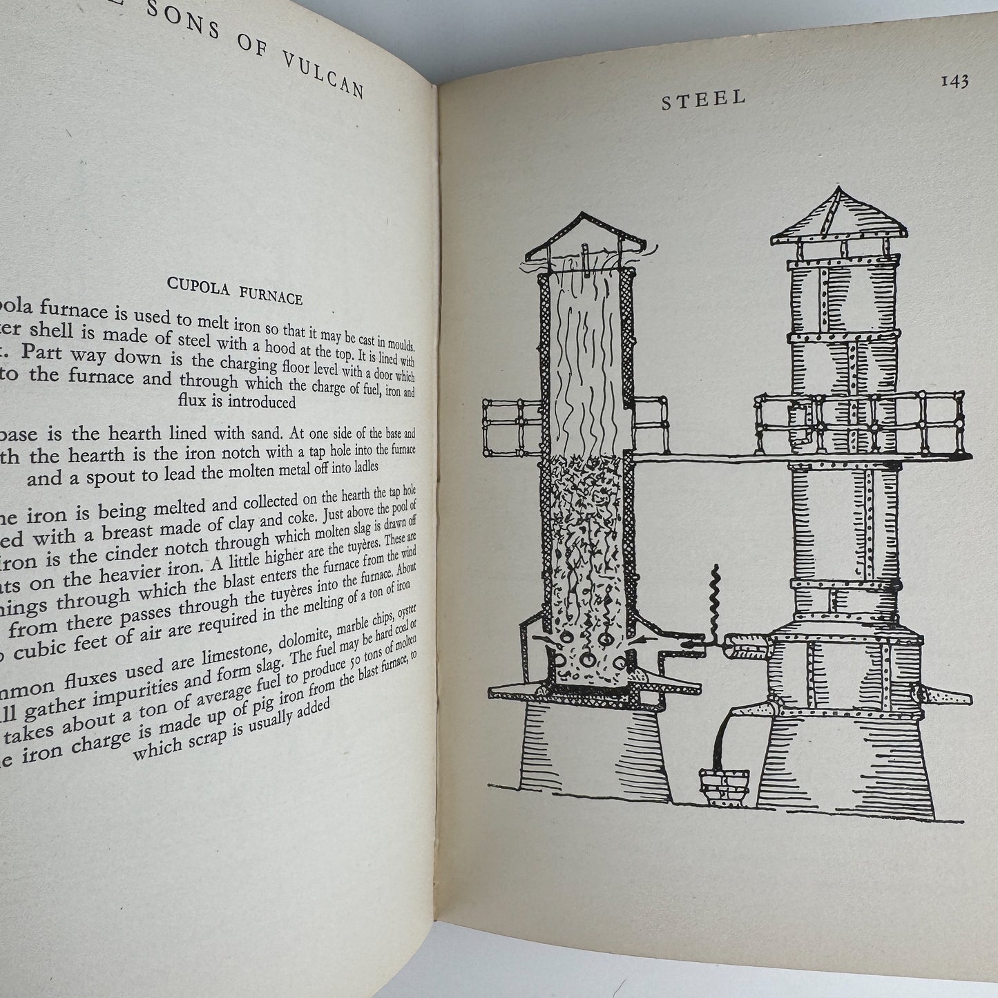 The Sons of Vulcan: The Story of Metals, Thomas Hibben, 1944 Illustrated