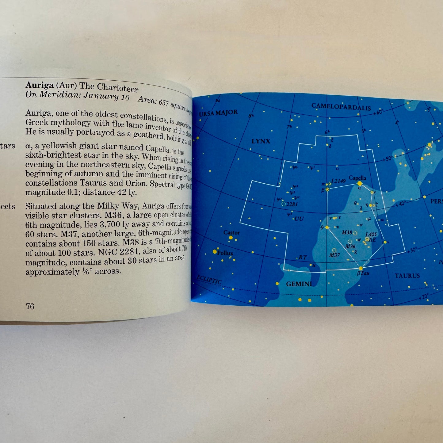Pocket Guide to Constellations, National Audubon Society, 1995 Field Guide