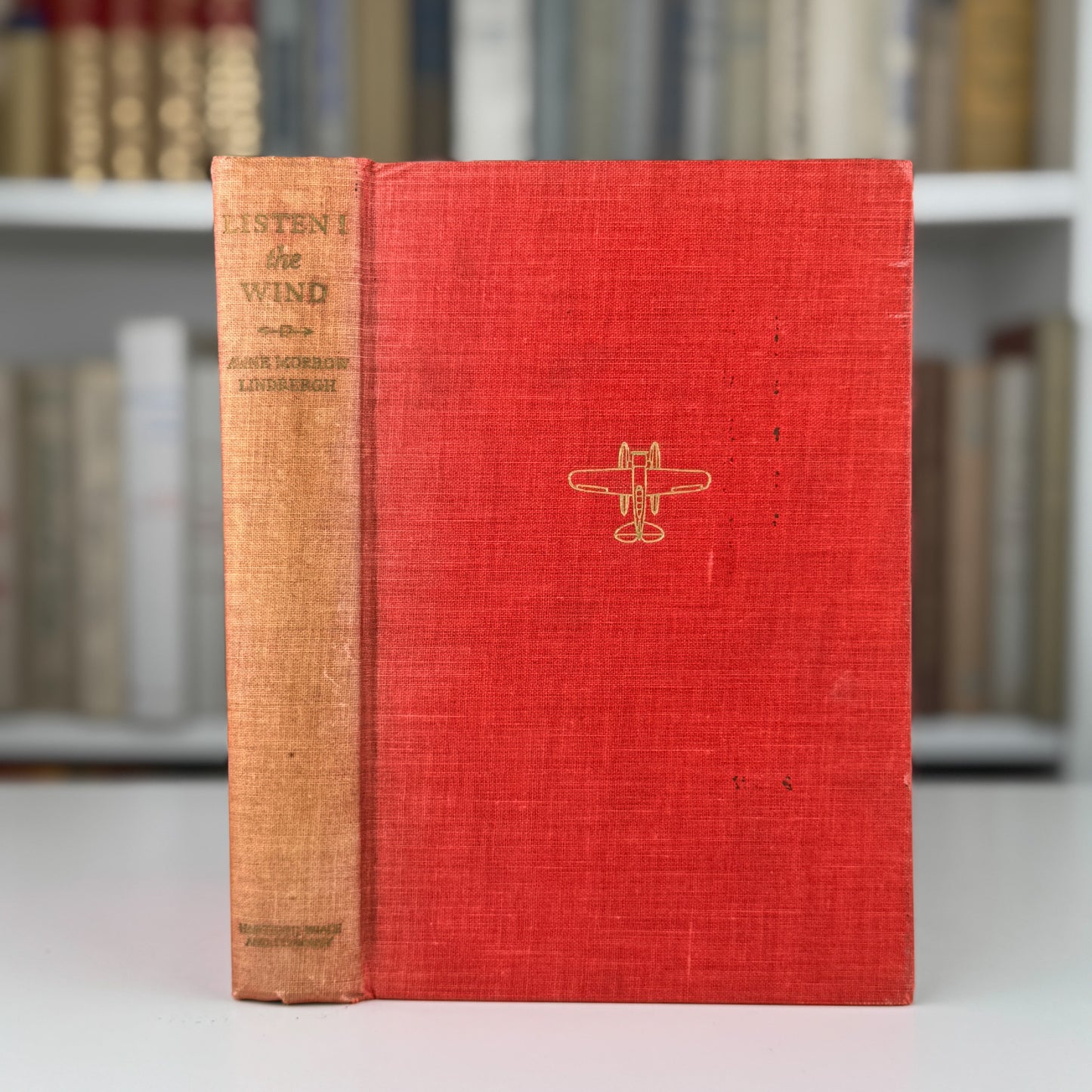 Listen! The Wind, Anne Morrow Lindbergh, 1st Ed., 1938