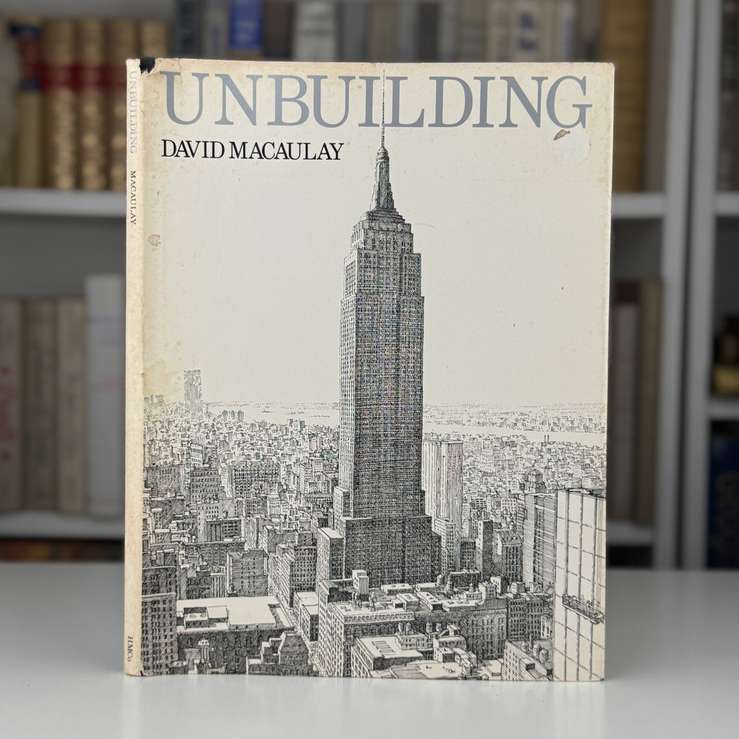 Unbuilding, David Macaulay, 1980 First Edition Hardcover