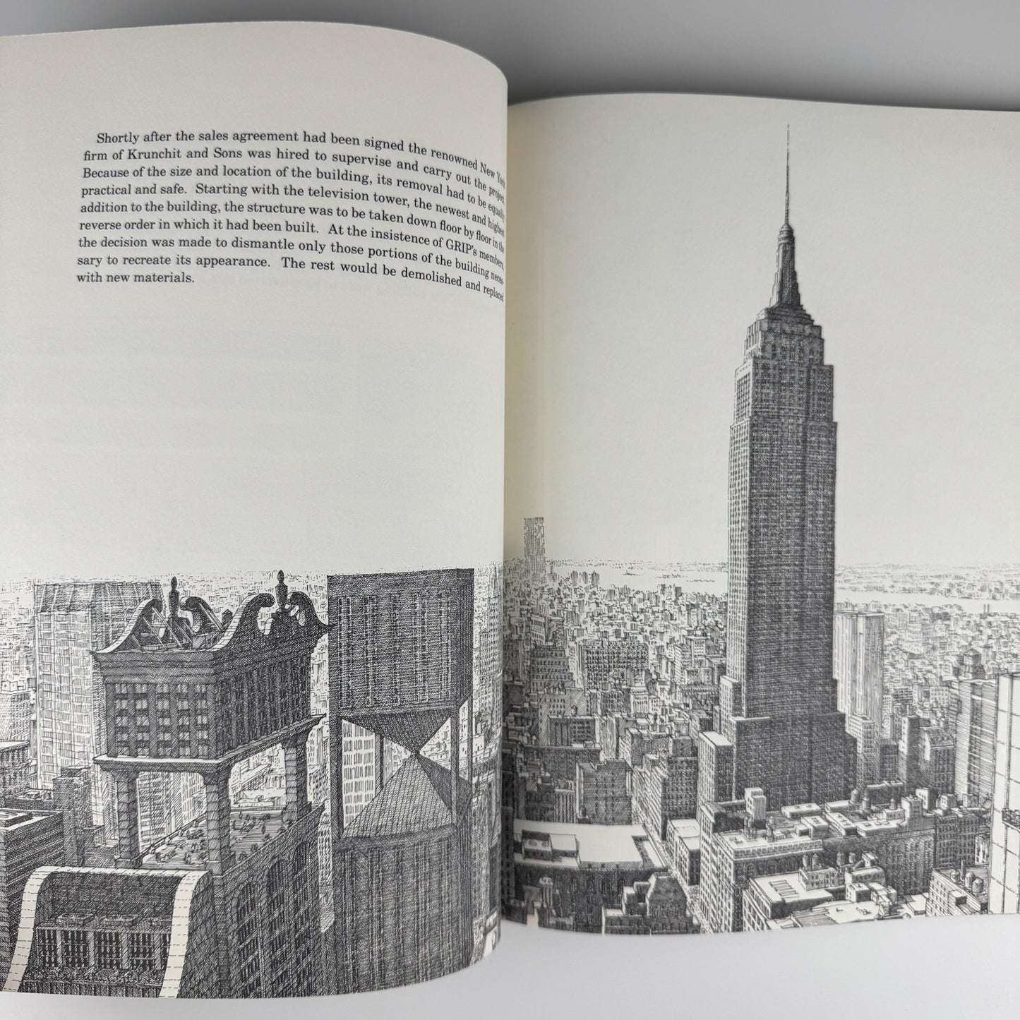 Unbuilding, David Macaulay, 1980 First Edition Hardcover