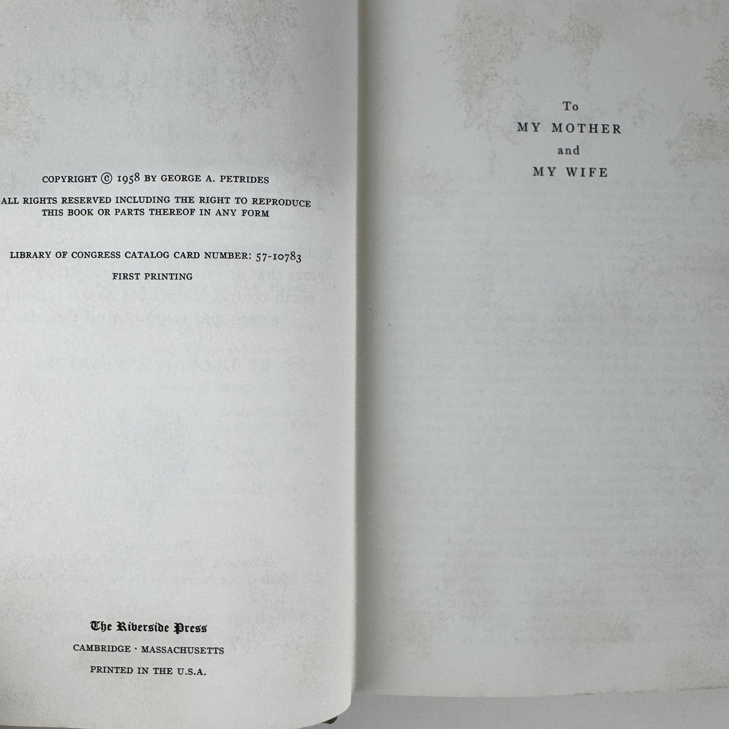 A Field Guide to Trees and Shrubs, Roger Tory Peterson 1958 Hardcover First Edition - Pretty Old Books
