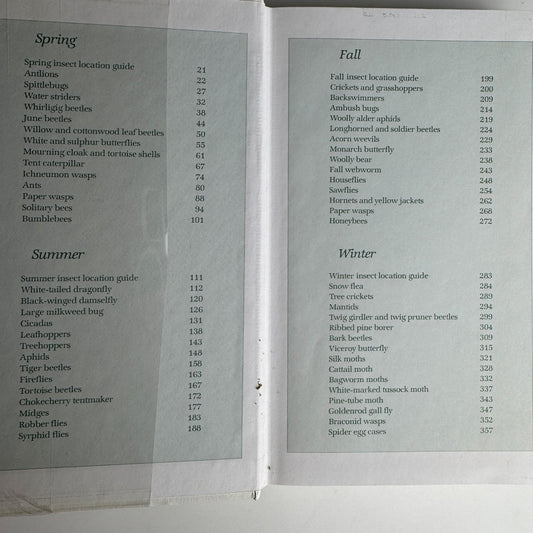 A Guide to Observing Insect Lives, Donald W. Stokes, 1983, Hardcover - Pretty Old Books