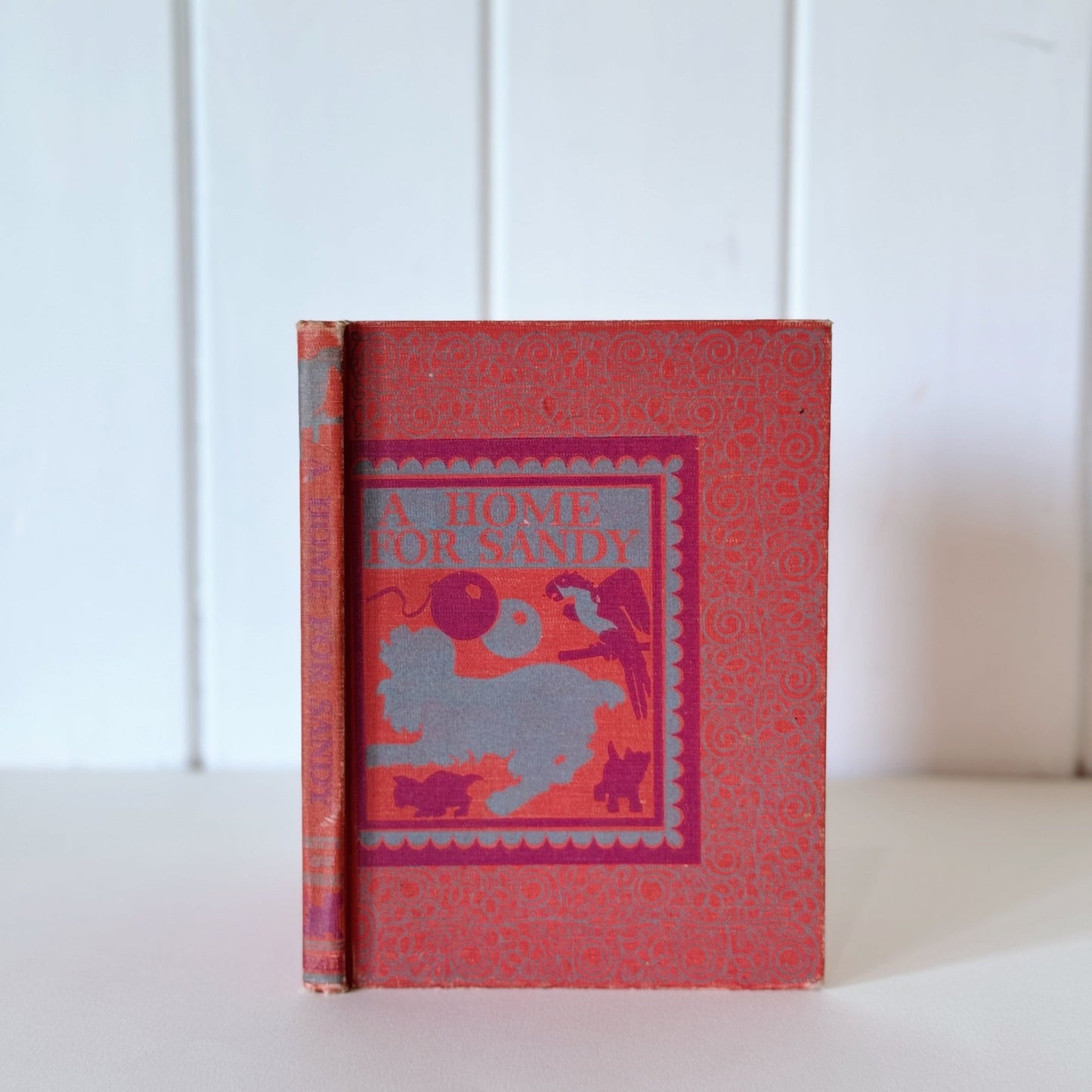 A Home For Sandy, Reading For Interest Series, Early Reader, 1942 - Pretty Old Books