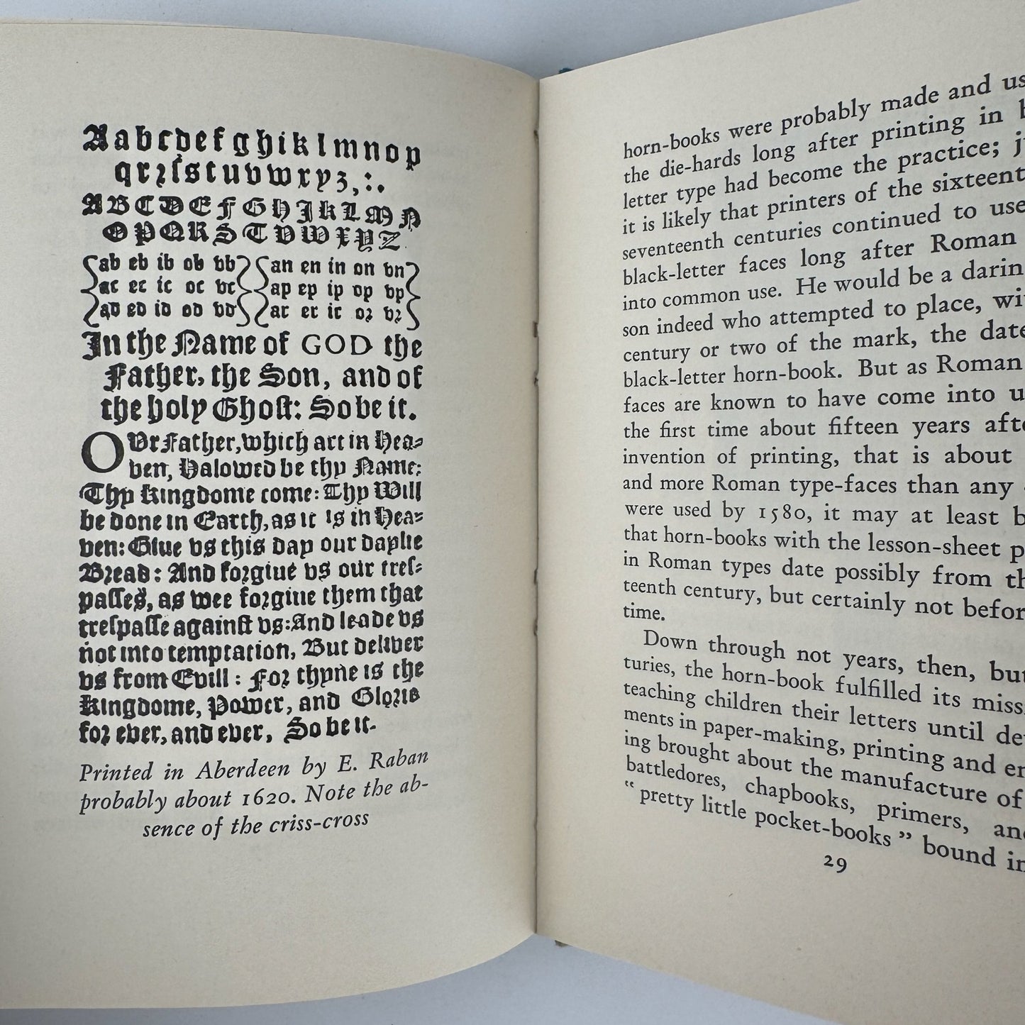 A Little History of the Horn - Book, Beulah Folmsbee, Vintage Mini Illustrated Hardcover - Pretty Old Books