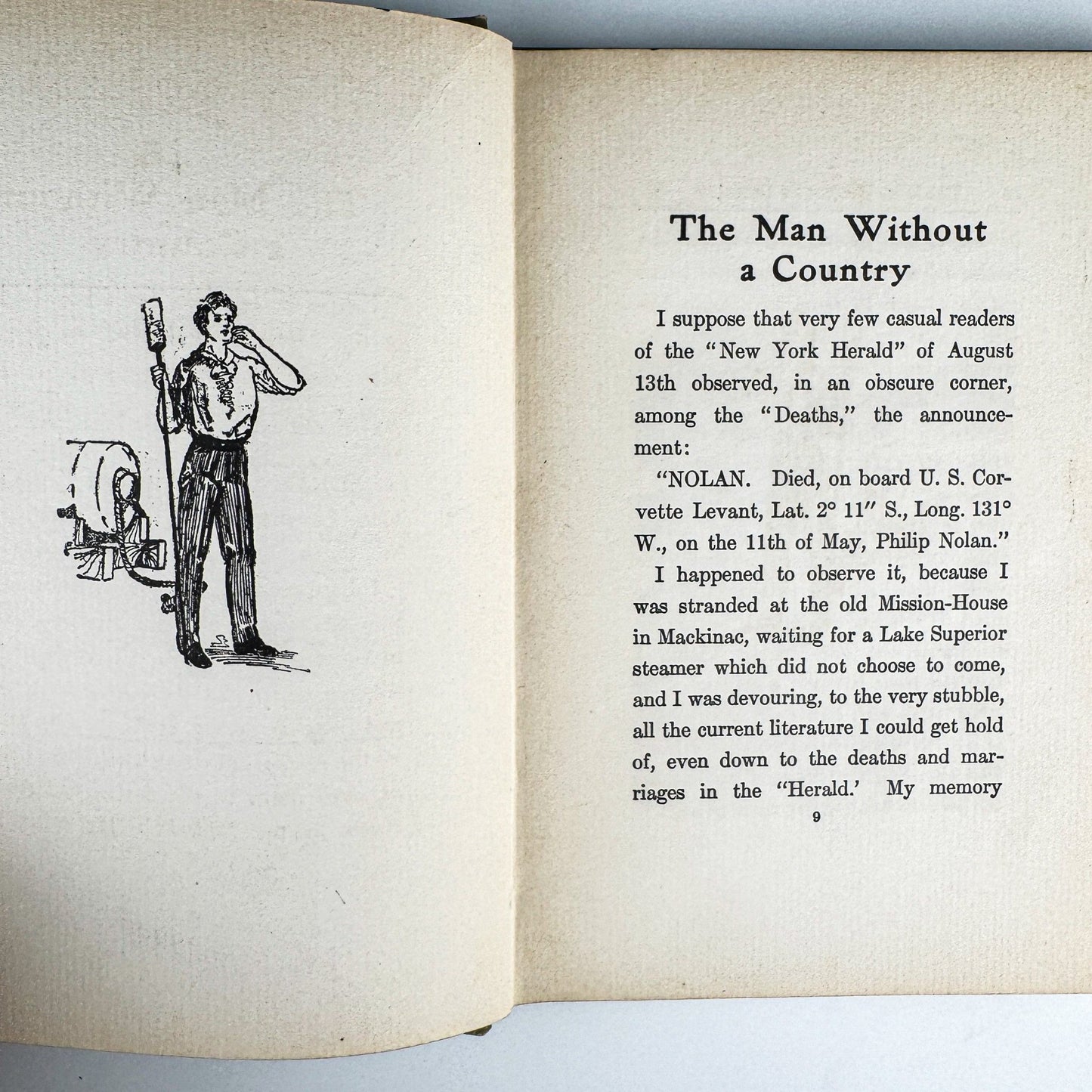 A Man Without a Country, Edward Everett Hale, Illustrated - Pretty Old Books