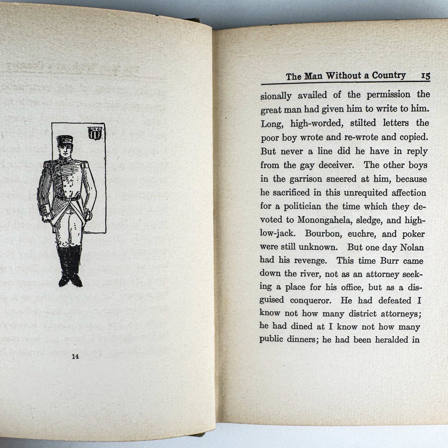 A Man Without a Country, Edward Everett Hale, Illustrated - Pretty Old Books