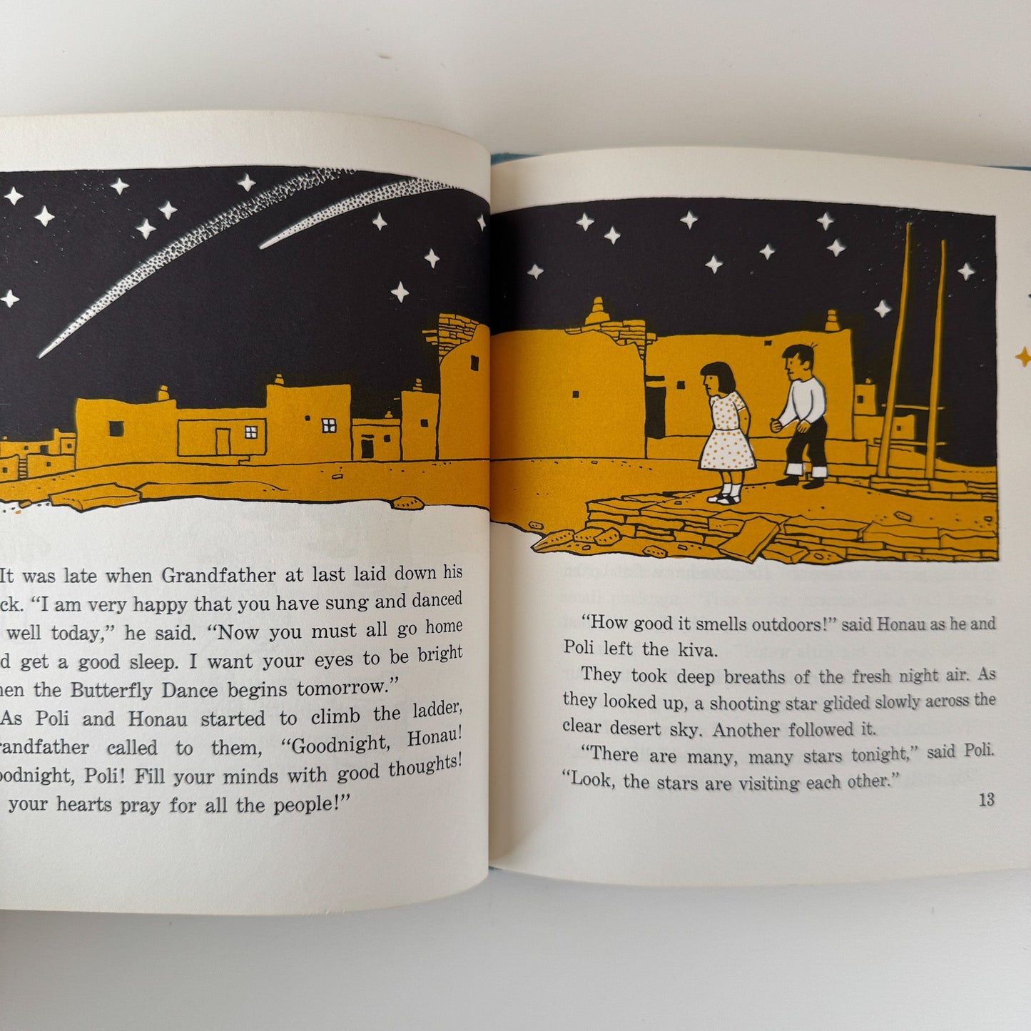 About The Hopi Indian Butterfly Dance, 1965 Kids Book - Pretty Old Books