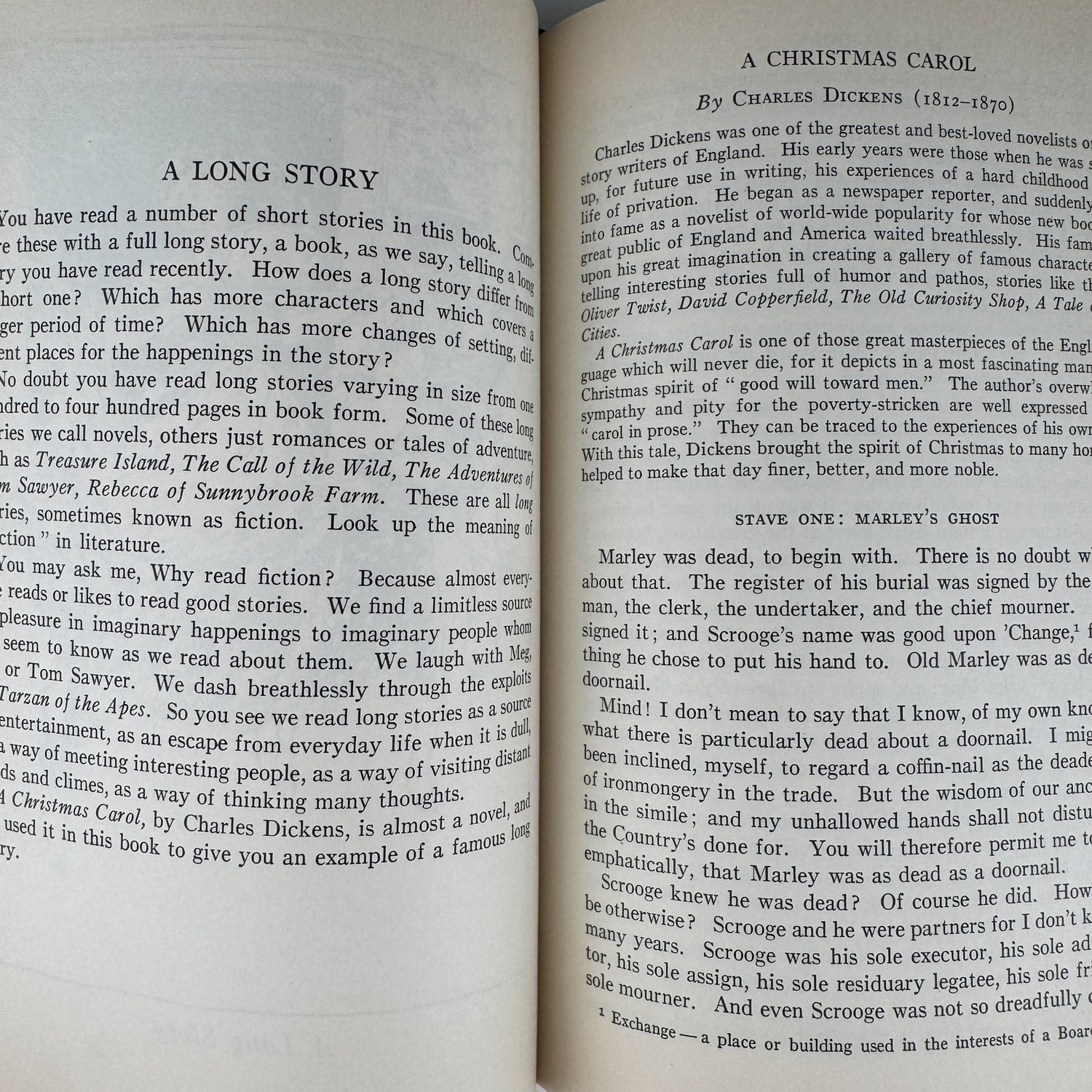 Adventures in Literature, Book One, 1937 - Pretty Old Books