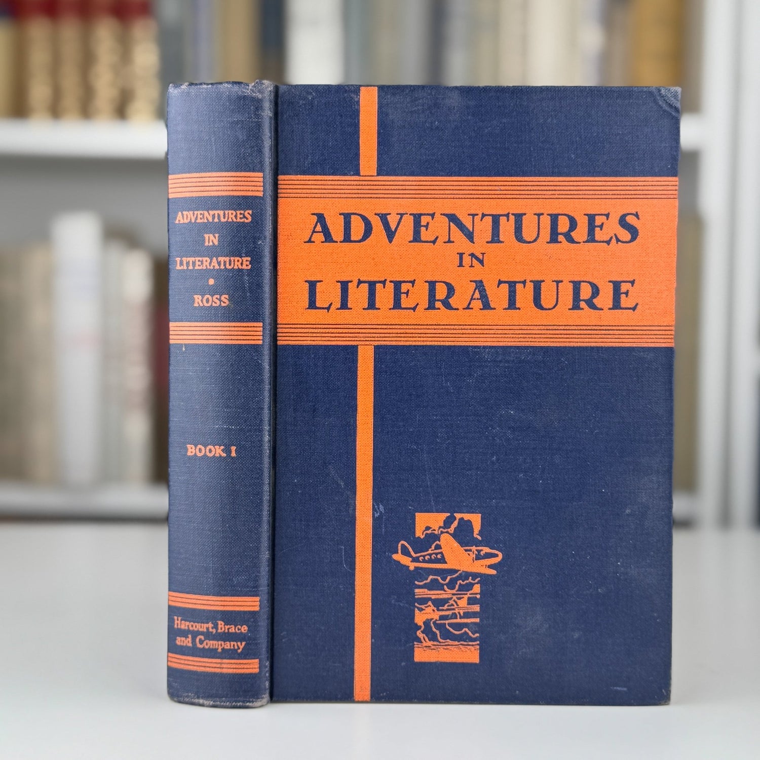 Adventures in Literature, Book One, 1937 - Pretty Old Books