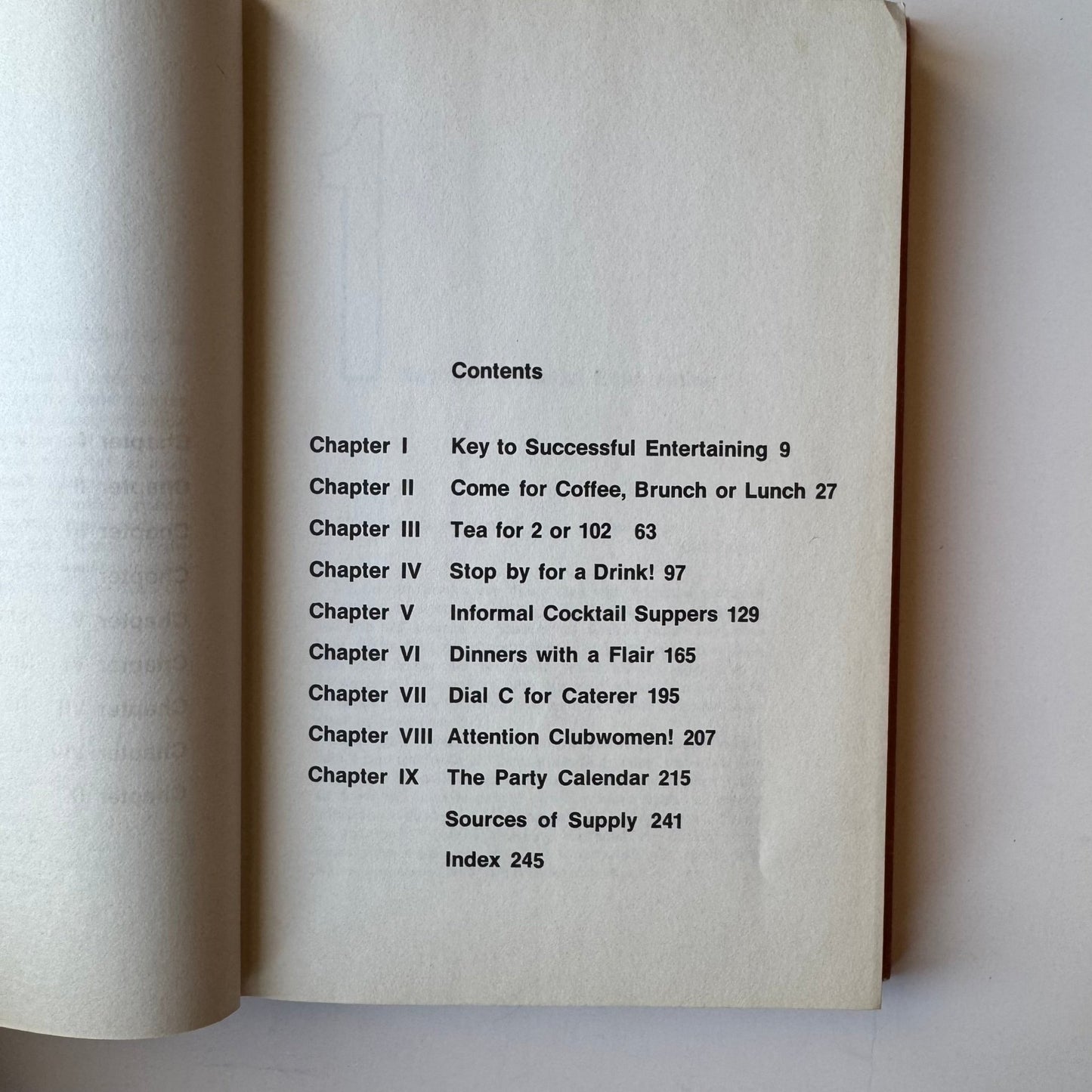 All About Parties, Edith Gilbert, Mid Century 1968 Hardcover Hostess Guide - Pretty Old Books