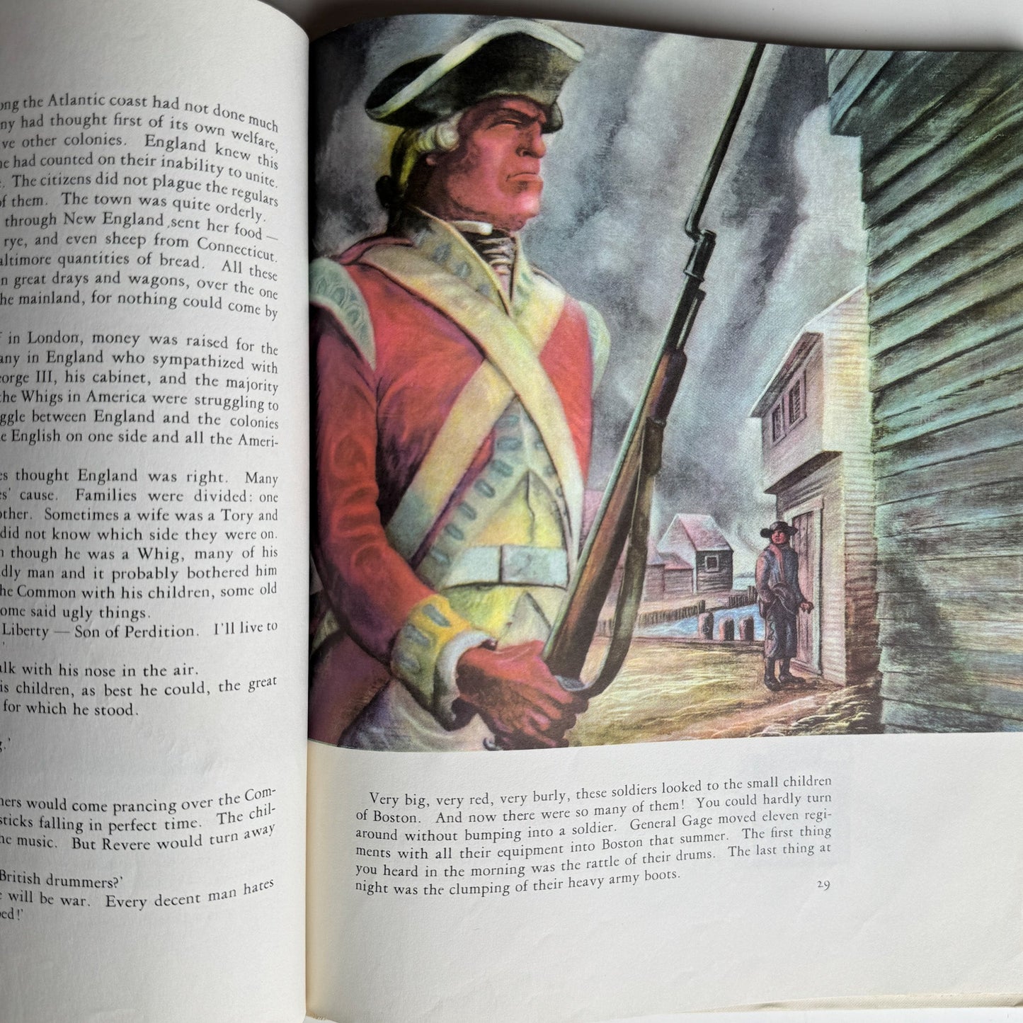 America’s Paul Revere by Esther Forbes, Illustrated by Lynd Ward (1946, Scott Foresman Edition) - Pretty Old Books