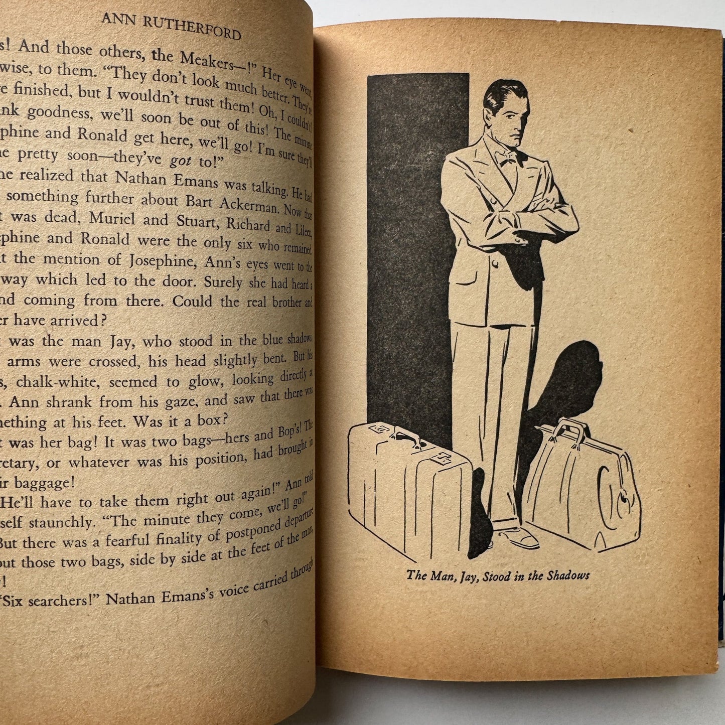 Ann Rutherford and The Key to Nightmare Hall by Kathryn Heisenfelt 1942 Whitman - Pretty Old Books