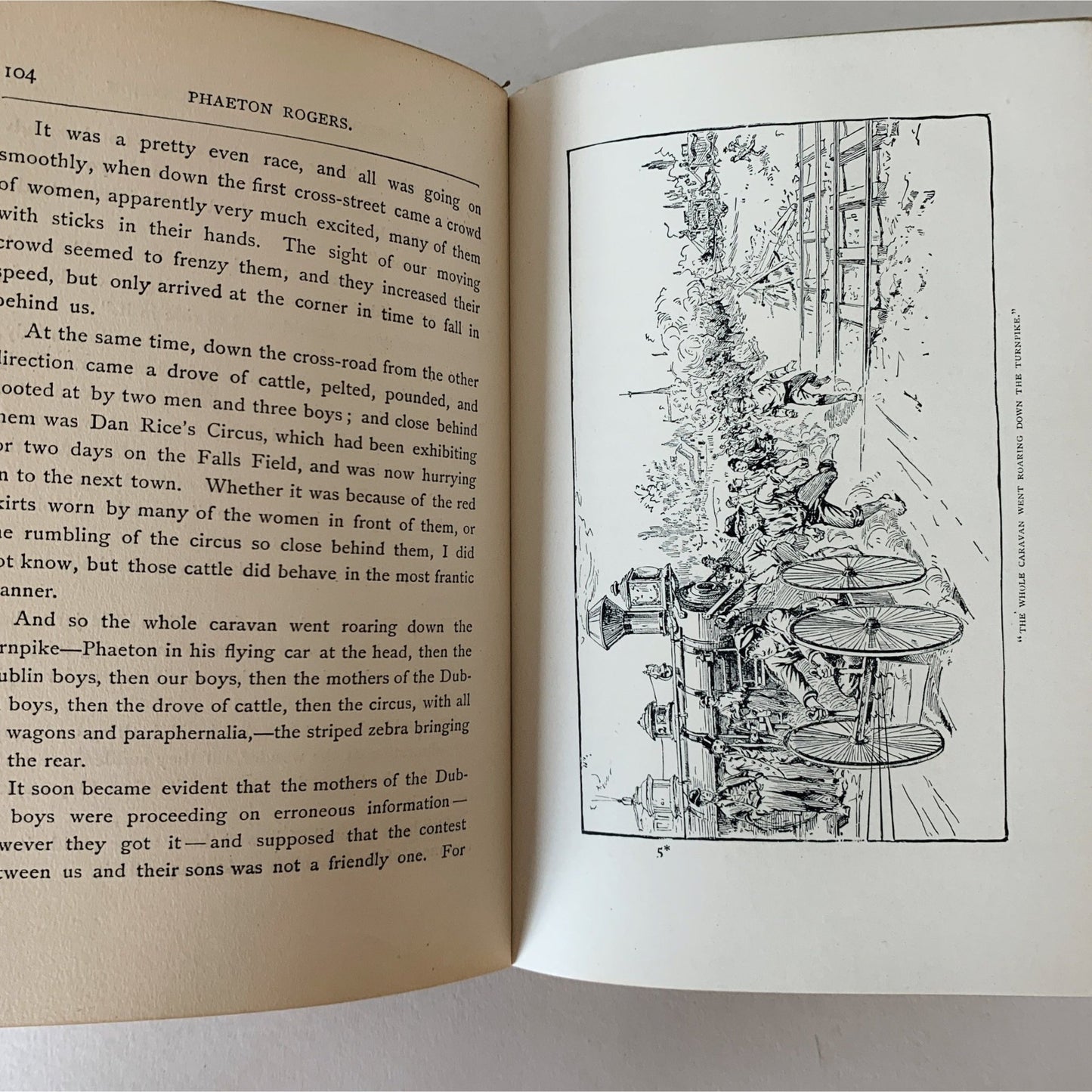 Antique RARE Phaeton Rogers: A Novel of Boy Life, 1903, Rossiter Johnson - Pretty Old Books