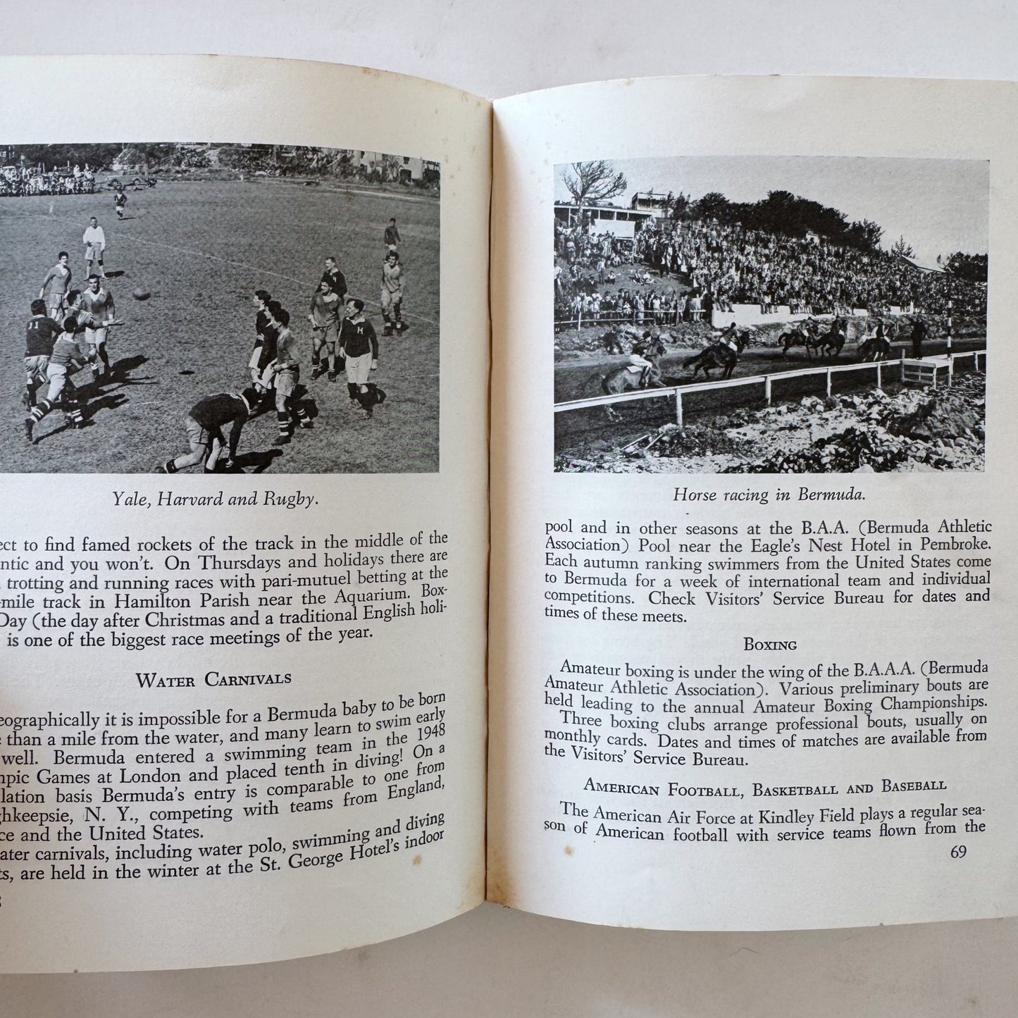 Bermuda Holiday, 1950 Vintage Travel Guide - Pretty Old Books