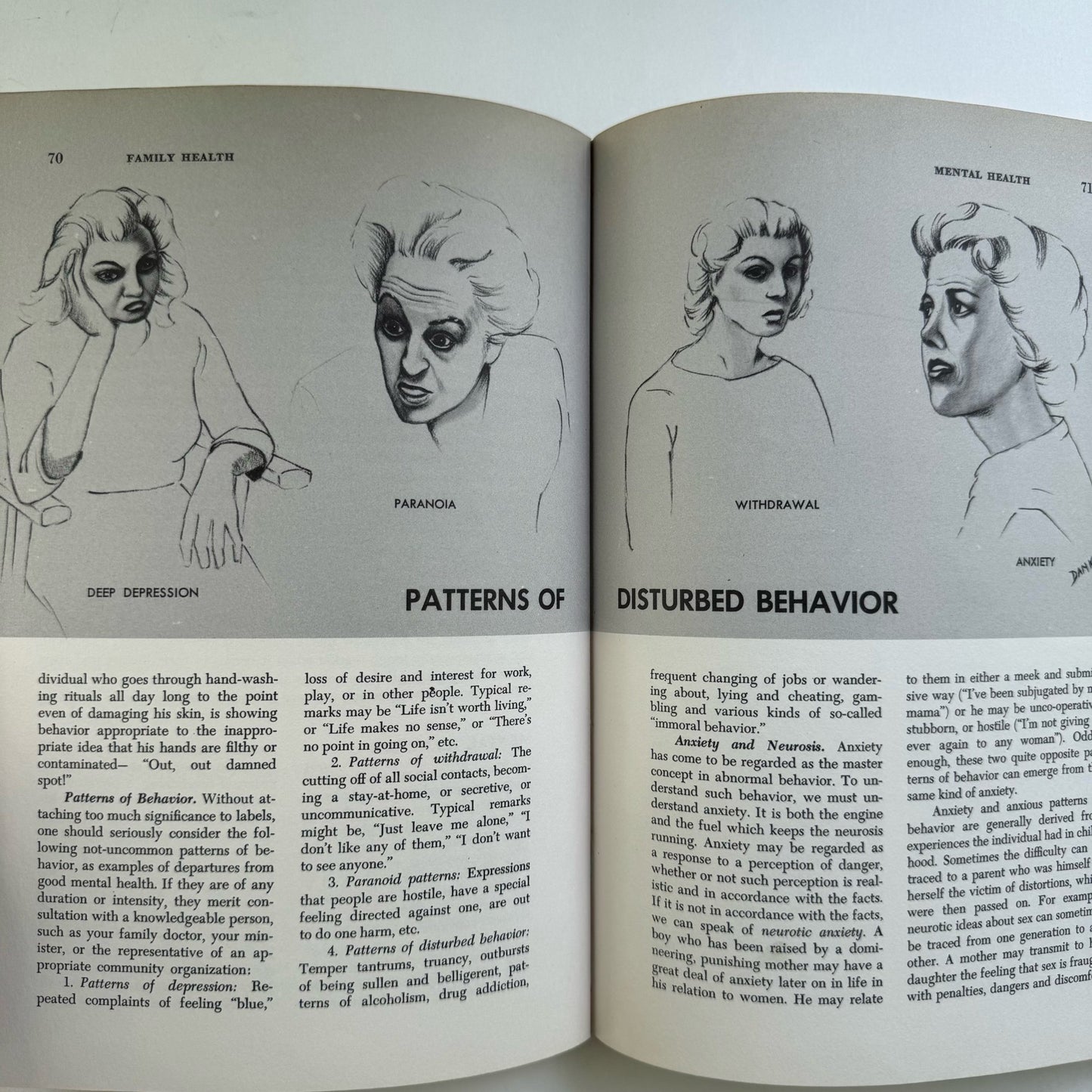Better Living Encyclopedia, Family Health, Illustrated Anatomy, Weight, Mental Health, Pregnancy, 1963 - Pretty Old Books