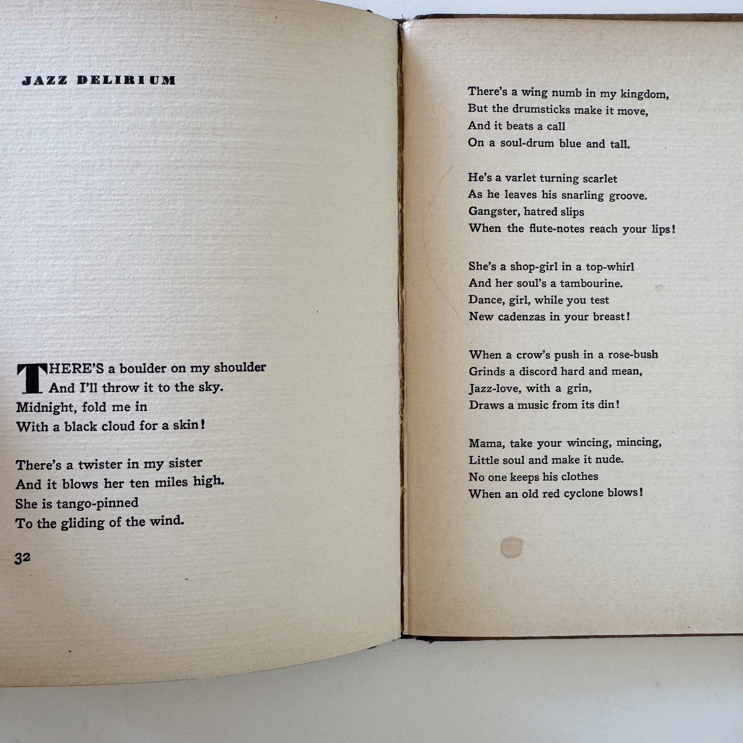 Bringing Jazz!, Maxwell Bodenheim, 1930 Hardcover - Pretty Old Books