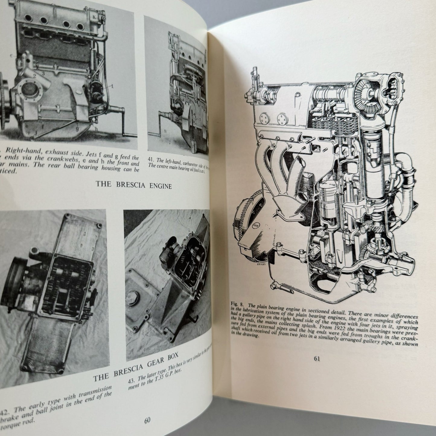 Bugatti, Vintage Car Book, Illustrated Collectible 1963 Hardcover - Pretty Old Books