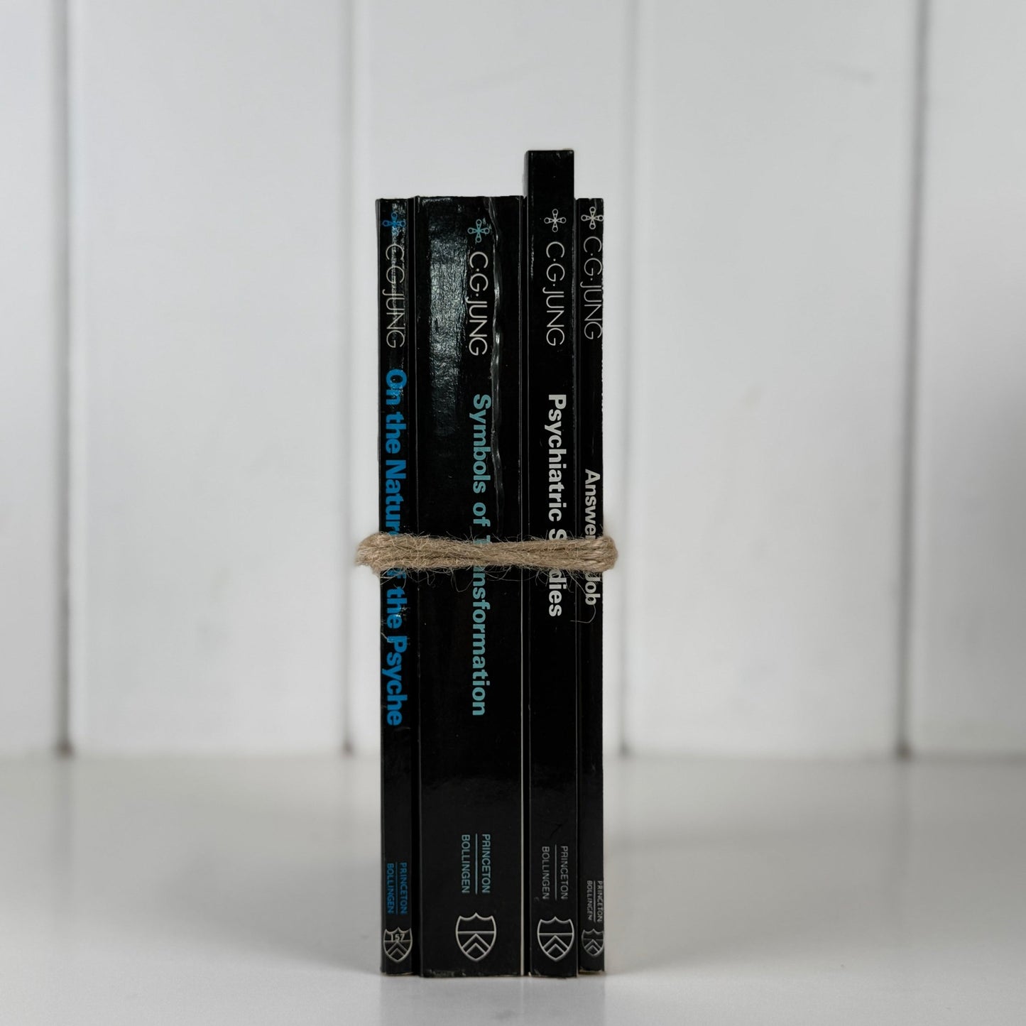 Carl Jung, The Bollingen Series Paperbacks, Set of 4: Nature of Psyche, Answer to Job - Pretty Old Books