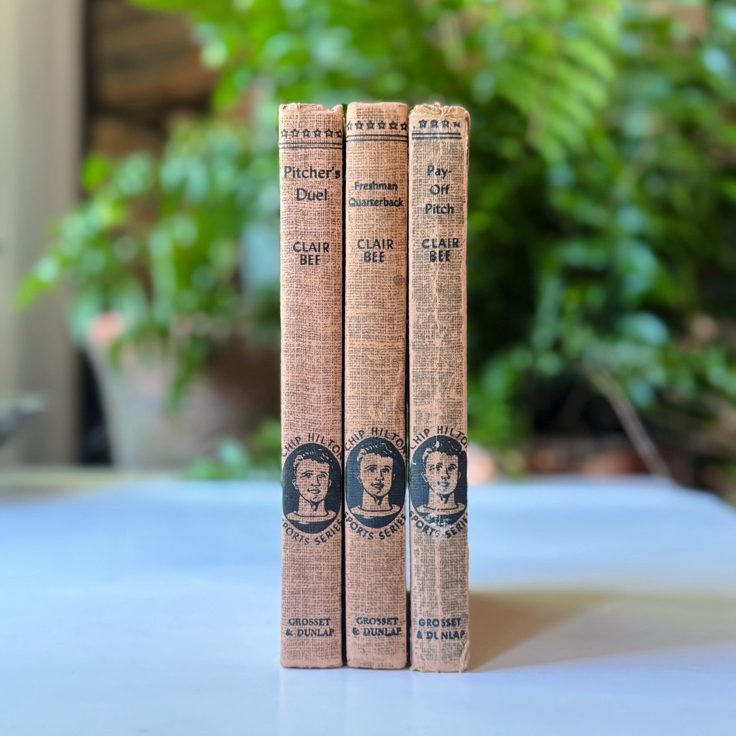Chip Hilton Sports Series Book Set, Claire Bee 1950s Hardcovers - Pretty Old Books