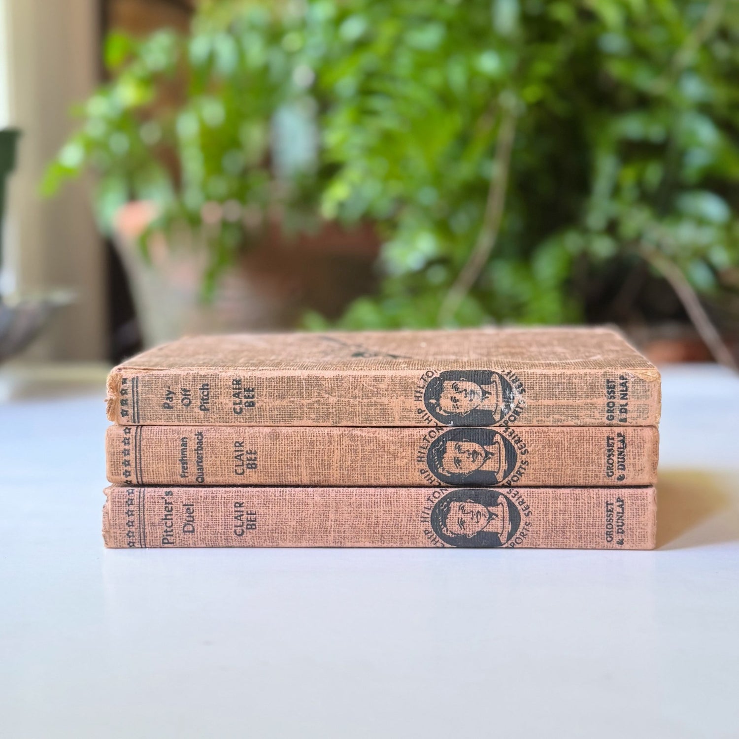 Chip Hilton Sports Series Book Set, Claire Bee 1950s Hardcovers - Pretty Old Books