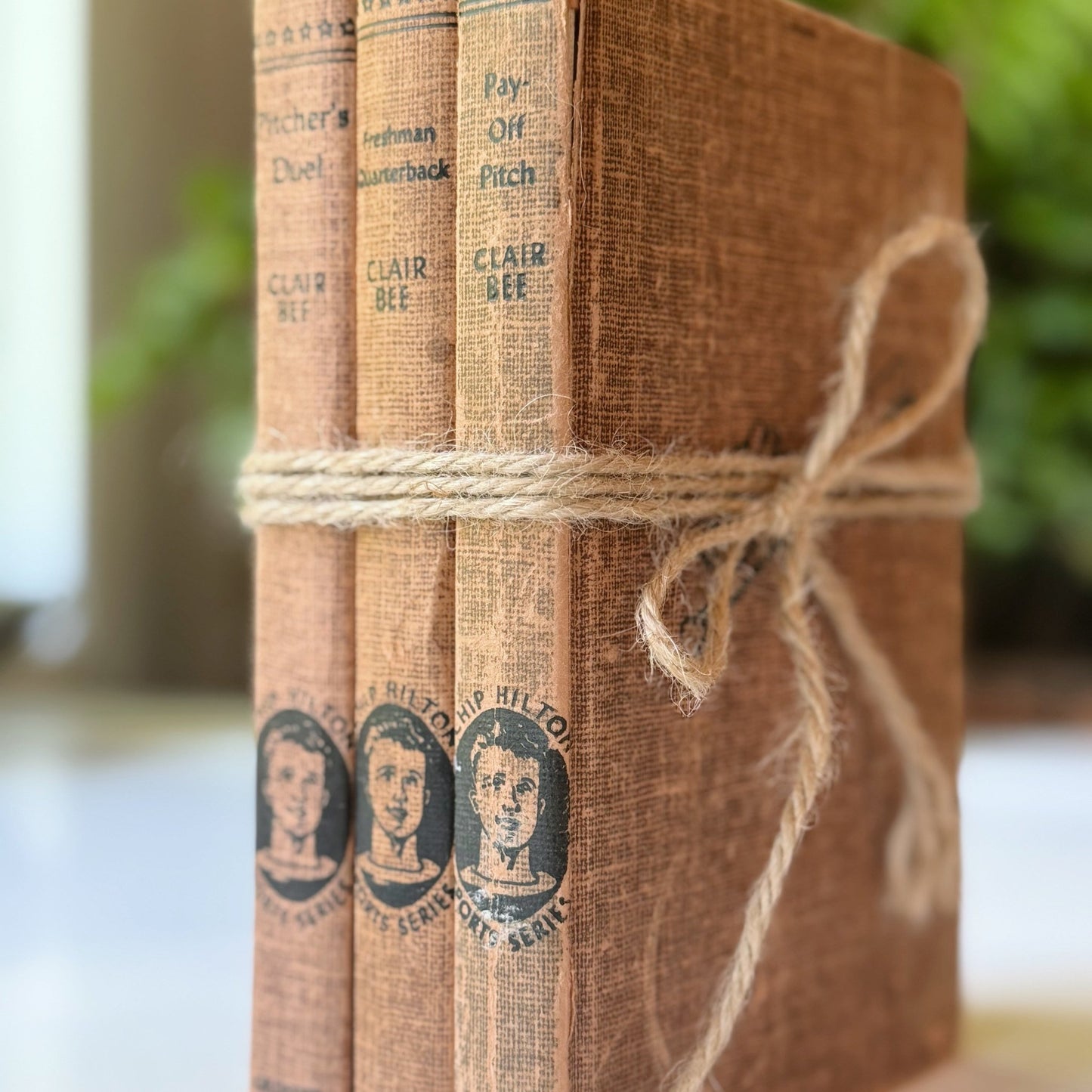 Chip Hilton Sports Series Book Set, Claire Bee 1950s Hardcovers - Pretty Old Books