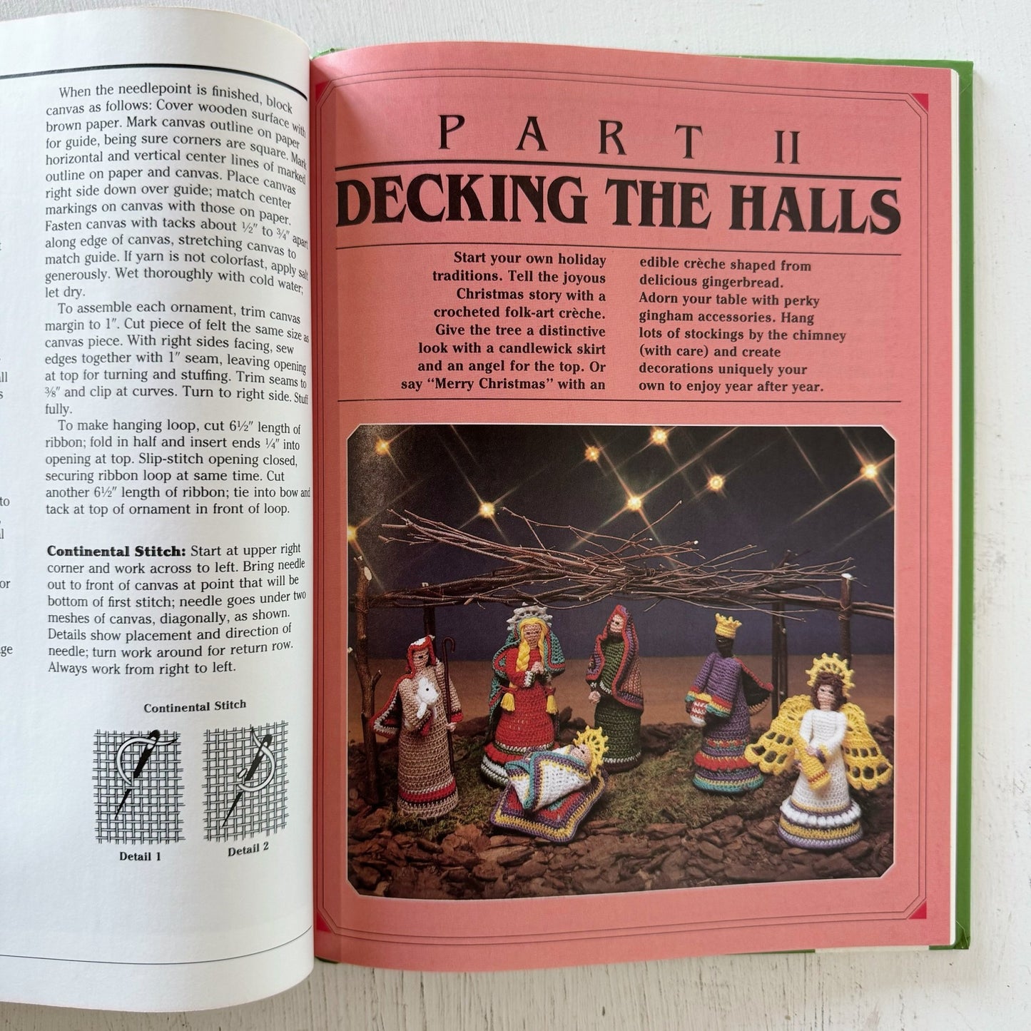 Christmas Crafts From McCall's Needlework and Crafts, 1984 - Pretty Old Books