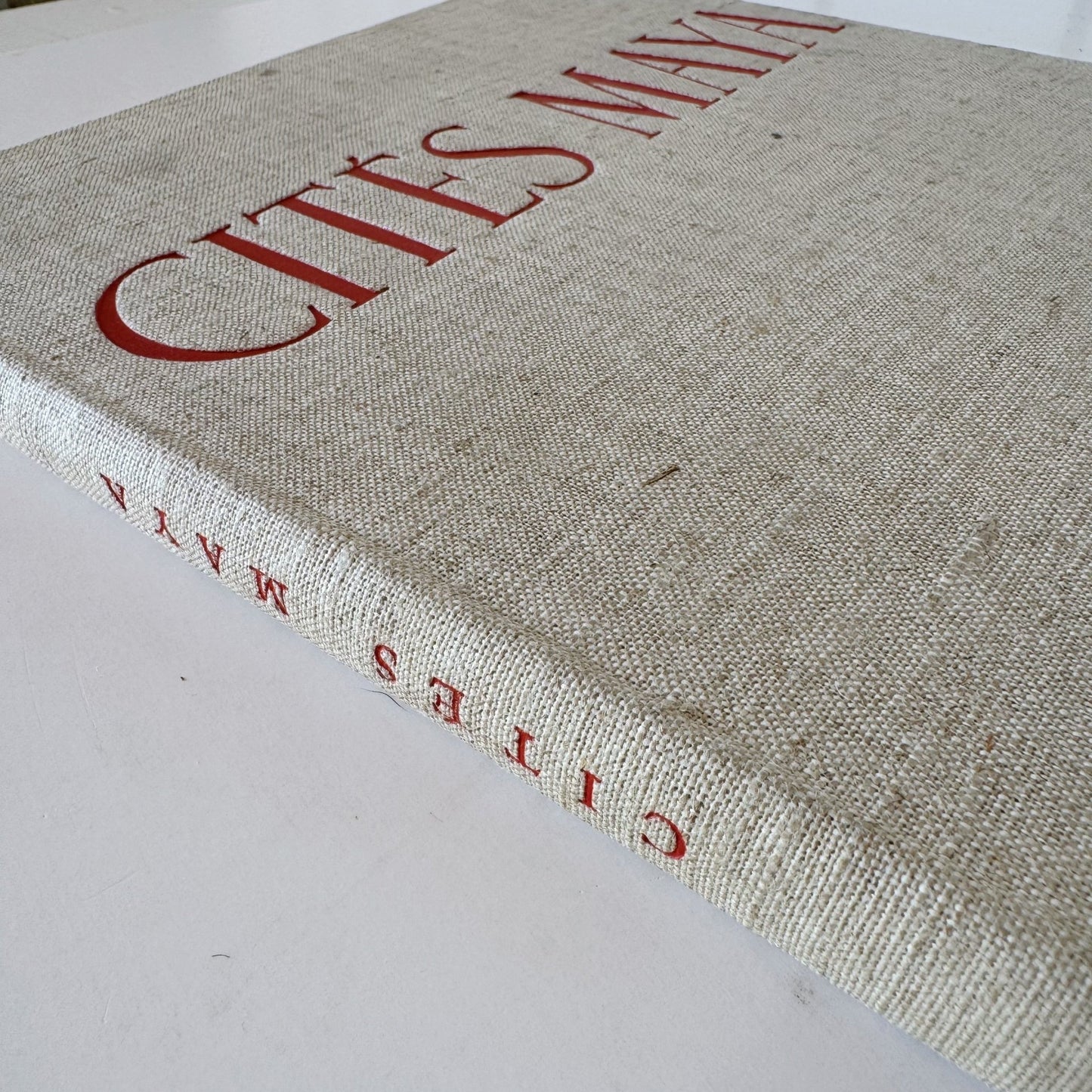 Cites Maya, French Language 1954 Hardcover Book, Mayan Civilization - Pretty Old Books