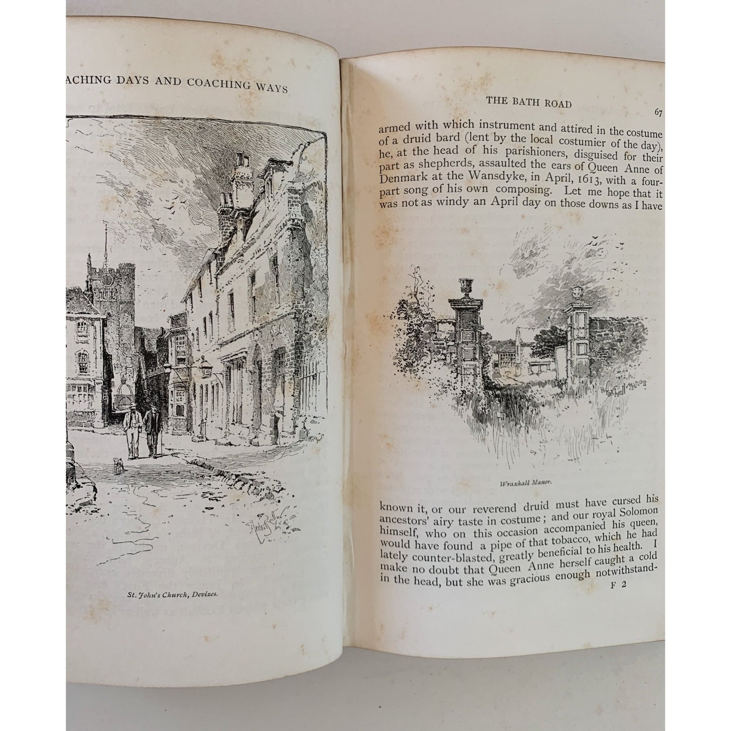 Coaching Days and Coaching Ways, 1893, Hardcover, Rare - Pretty Old Books