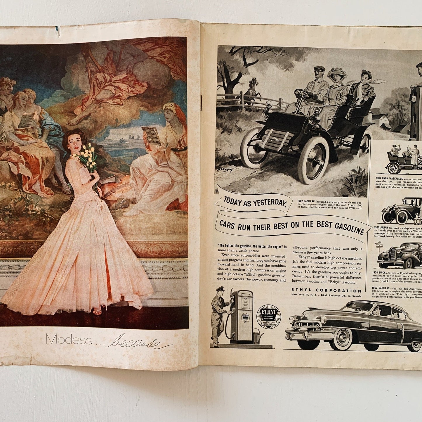 Collier's Magazine, May 31, 1952, Mid Century Modern Magazine with Ads - Pretty Old Books