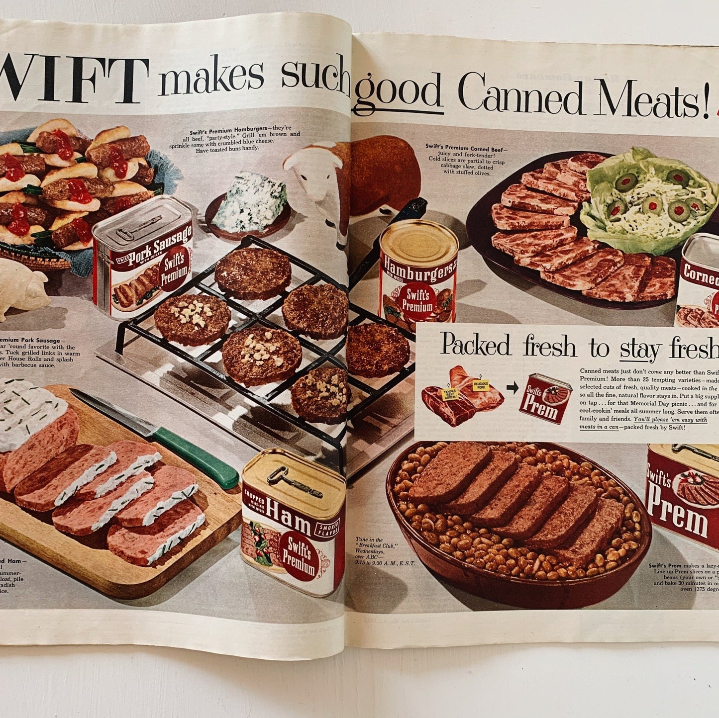 Collier's Magazine, May 31, 1952, Mid Century Modern Magazine with Ads - Pretty Old Books