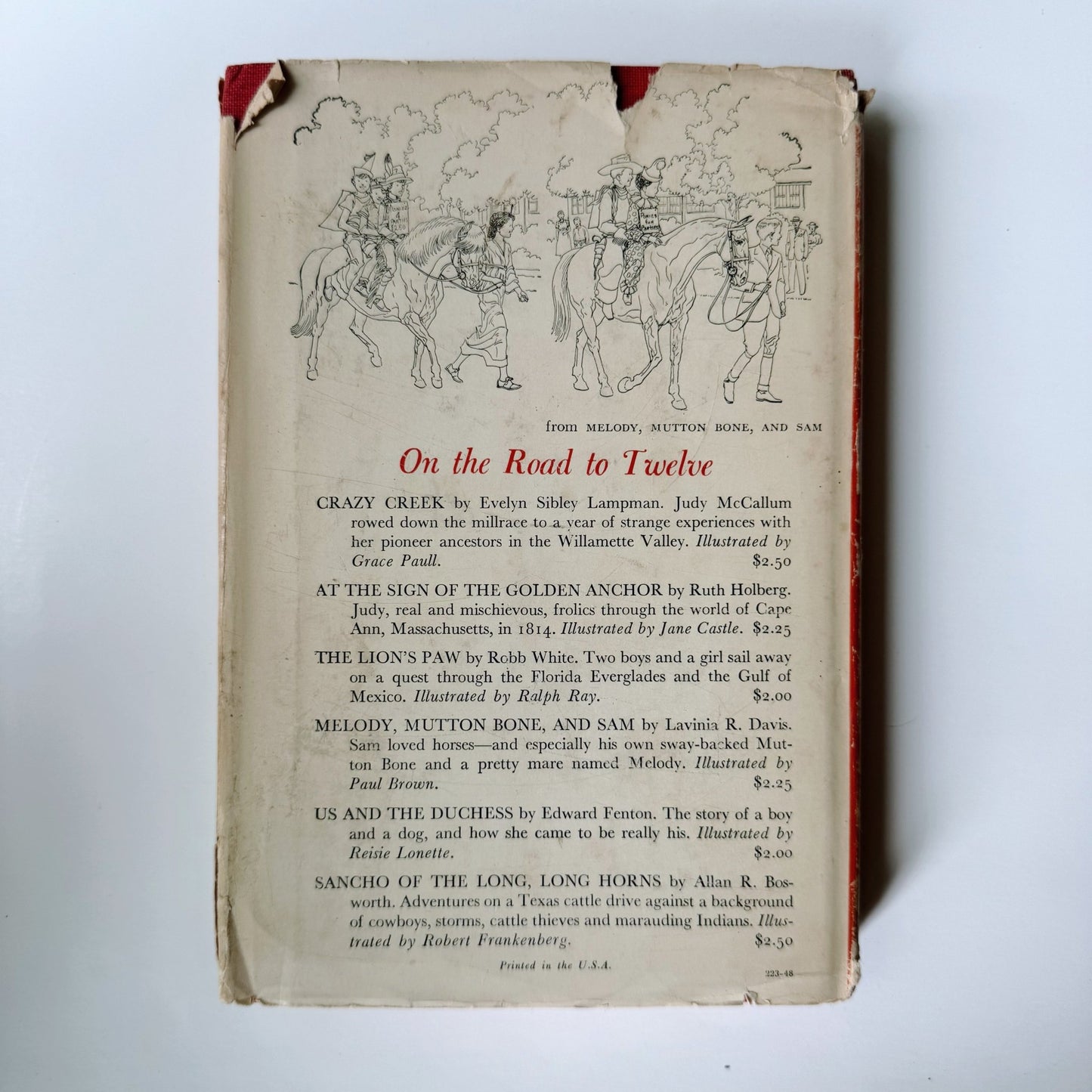 Crazy Creek, Evelyn Sibley Lampman, 1949 Hardcover with Jacket - Pretty Old Books