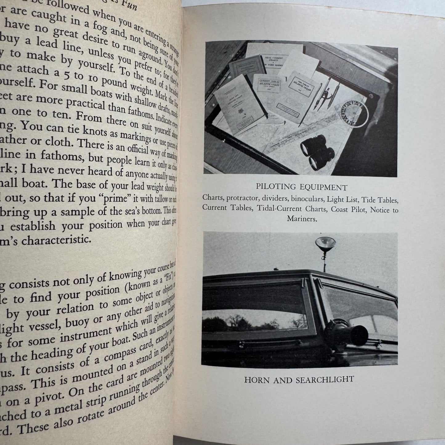 Cruising Is Fun: The Handy Book For Yachtsmen, 1941 Hardcover Boating Book - Pretty Old Books