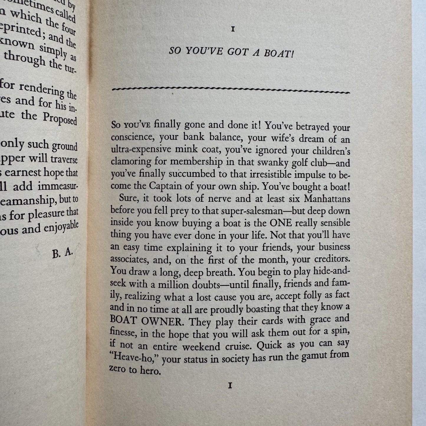 Cruising Is Fun: The Handy Book For Yachtsmen, 1941 Hardcover Boating Book - Pretty Old Books
