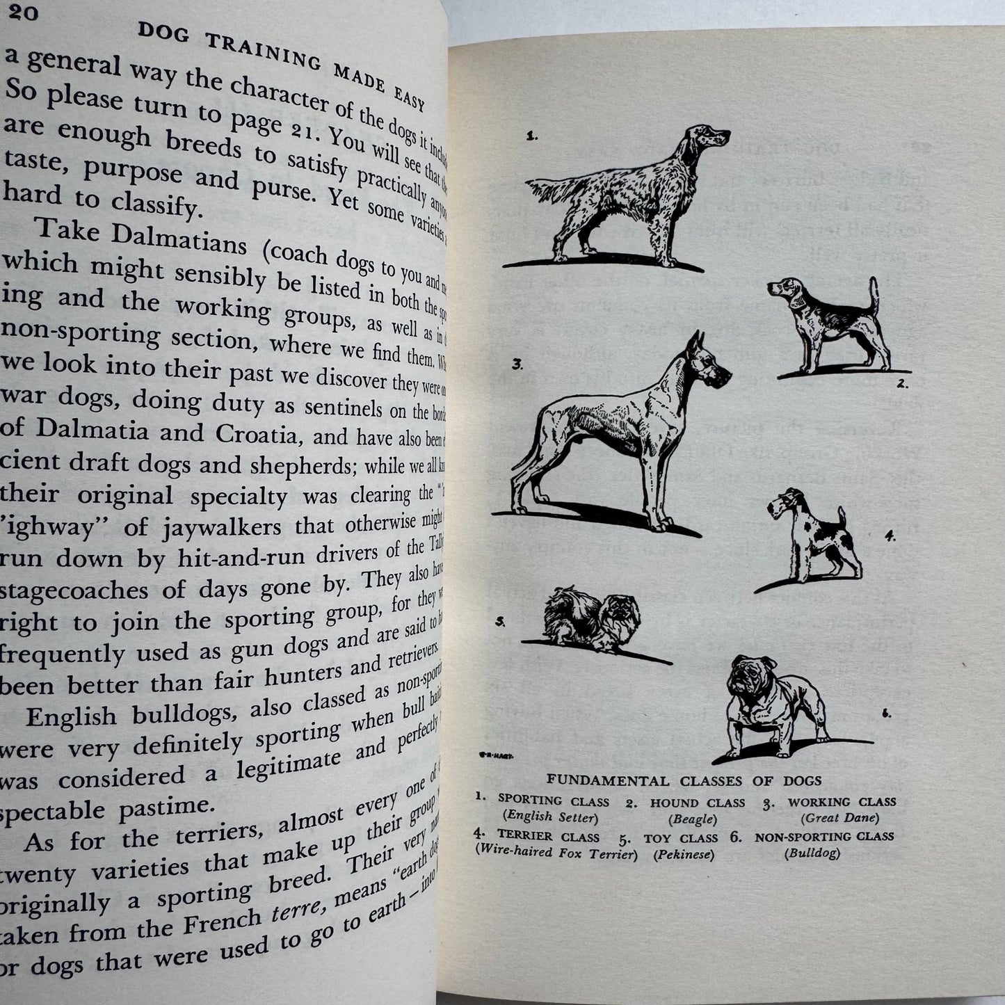 Dog Training Made Easy For You and Your Dog, William Cary Duncan, 1940 - Pretty Old Books