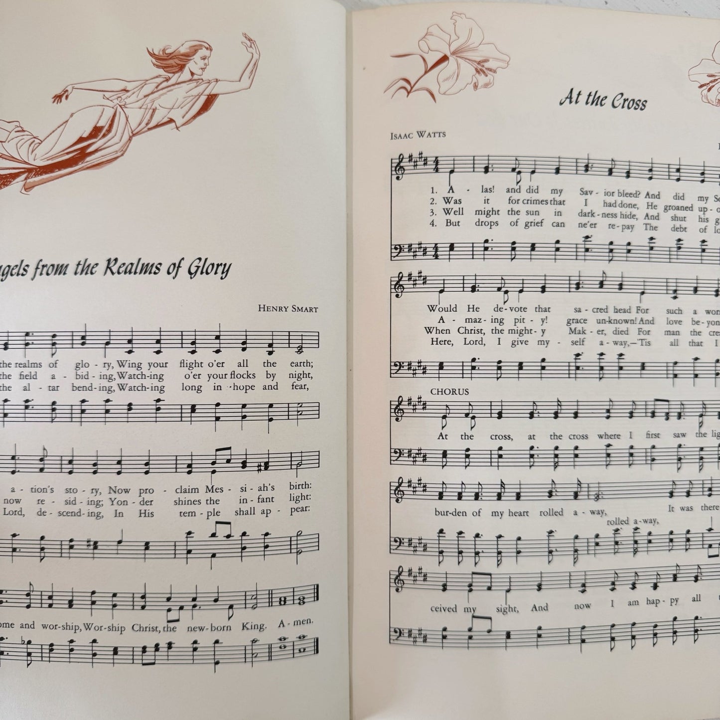 Don McNeill's Family Album of Favorite Hymns, Illustrated 1960 Hardcover Book - Pretty Old Books