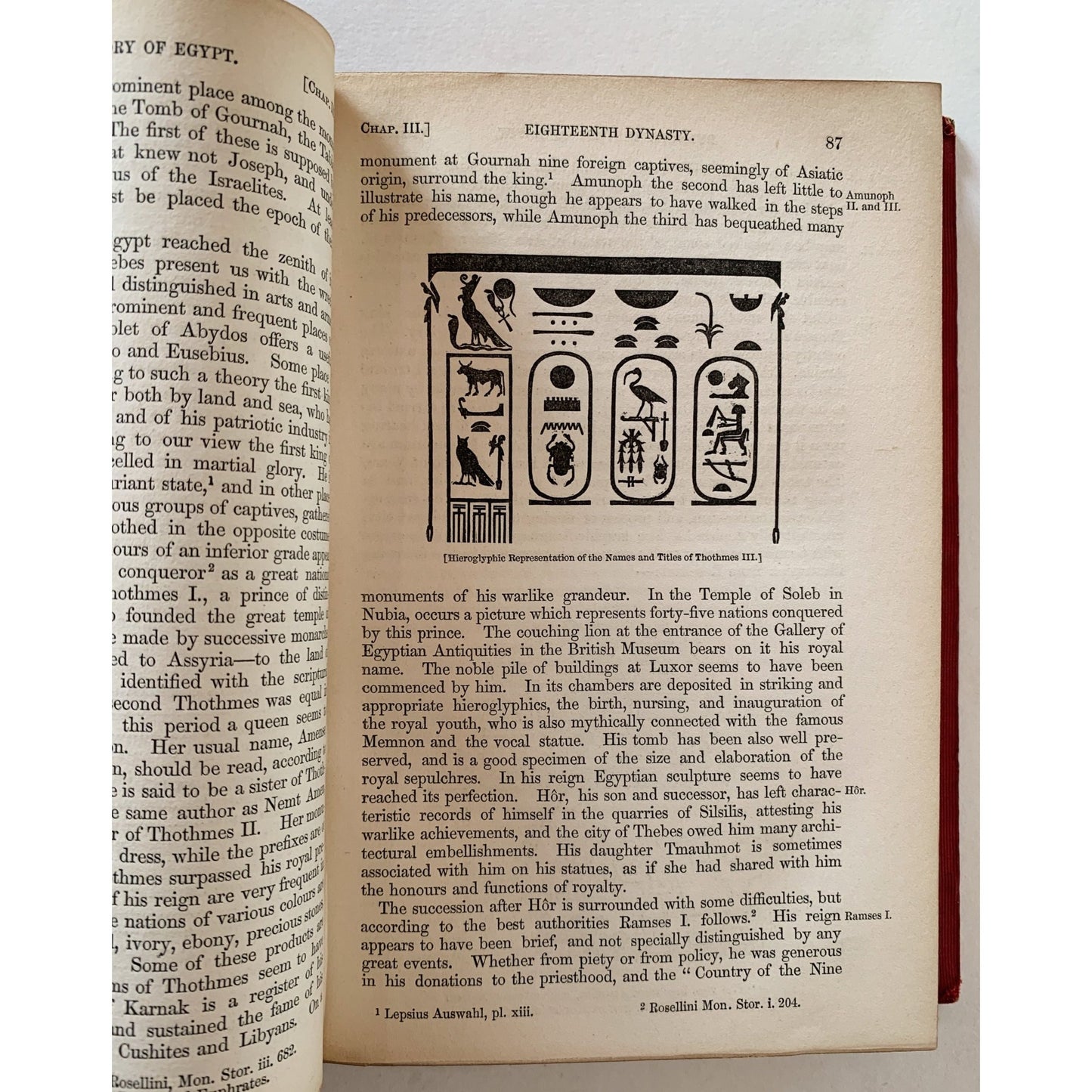 Early Oriental History - Egypt, Assyria, Persia, 1852 - Pretty Old Books