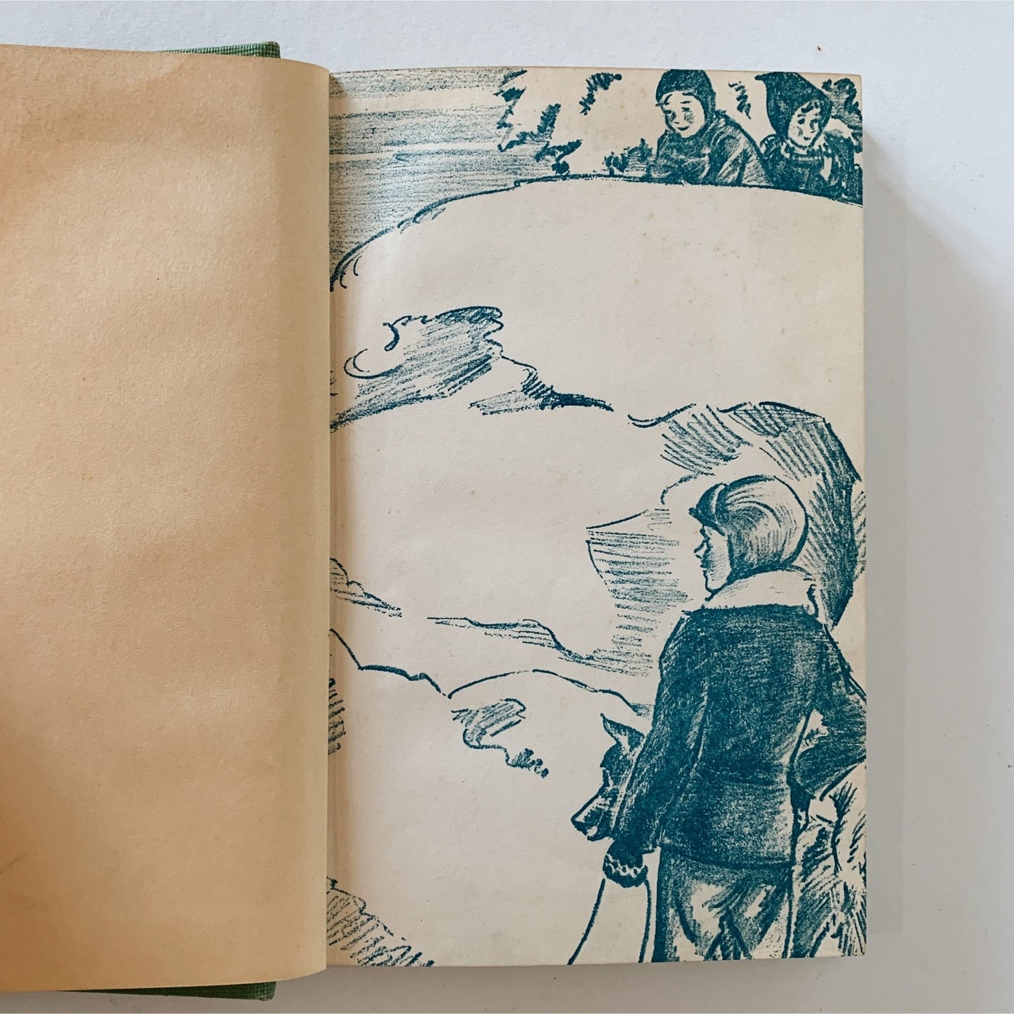 Elsa's Secret, Eve Grey, 1948, First Edition, Children's Fiction - Pretty Old Books