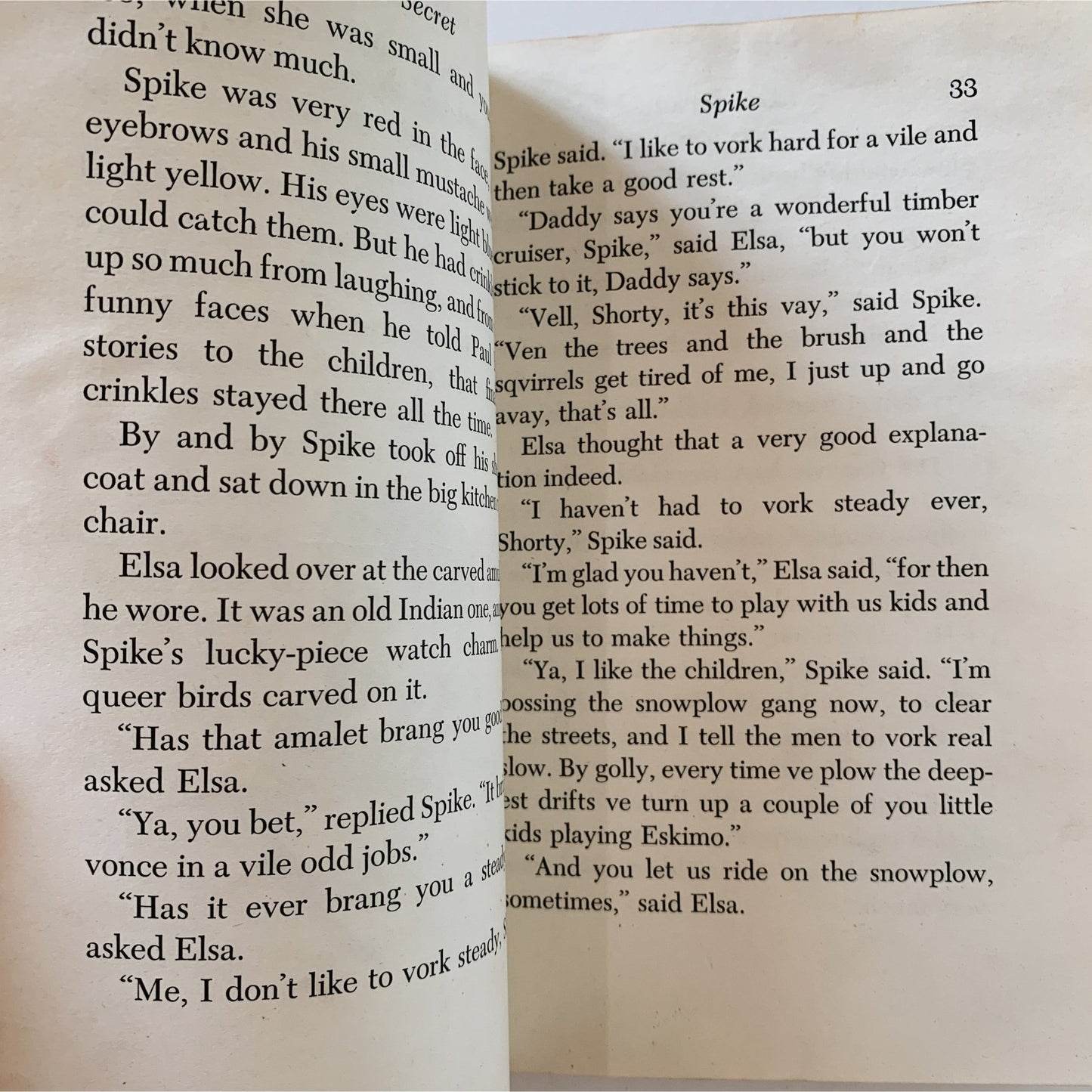 Elsa's Secret, Eve Grey, 1948, First Edition, Children's Fiction - Pretty Old Books