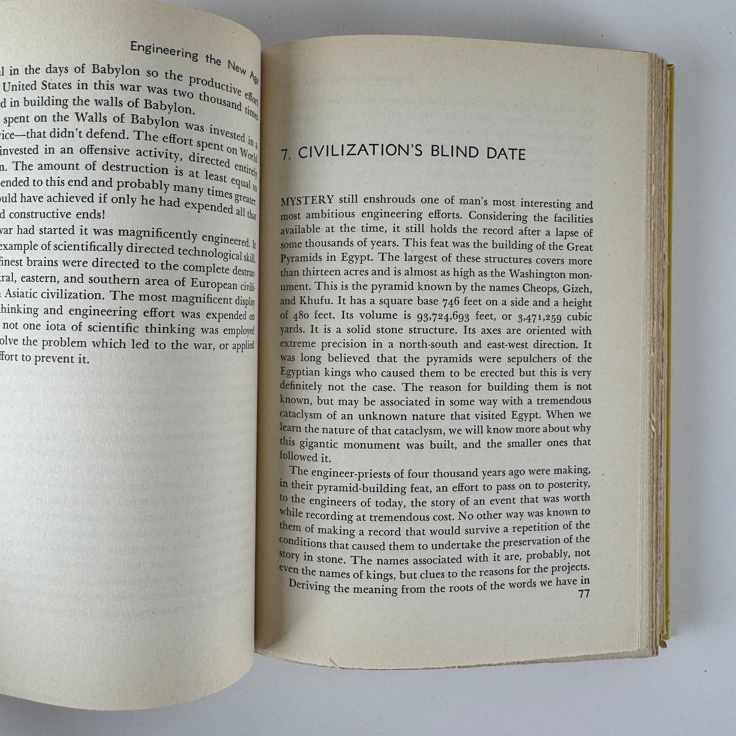 Engineering the New Age — John J. O’Neill — 1949 Hardcover/DJ, Vintage Mid Century Science & Technology Book