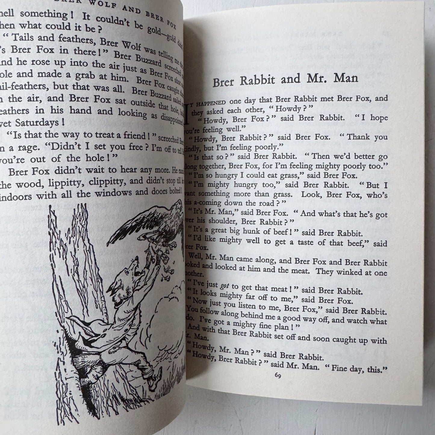 Enid Blyton's Brer Rabbit's A Rascal, 1986, Illustrated Hardcover - Pretty Old Books